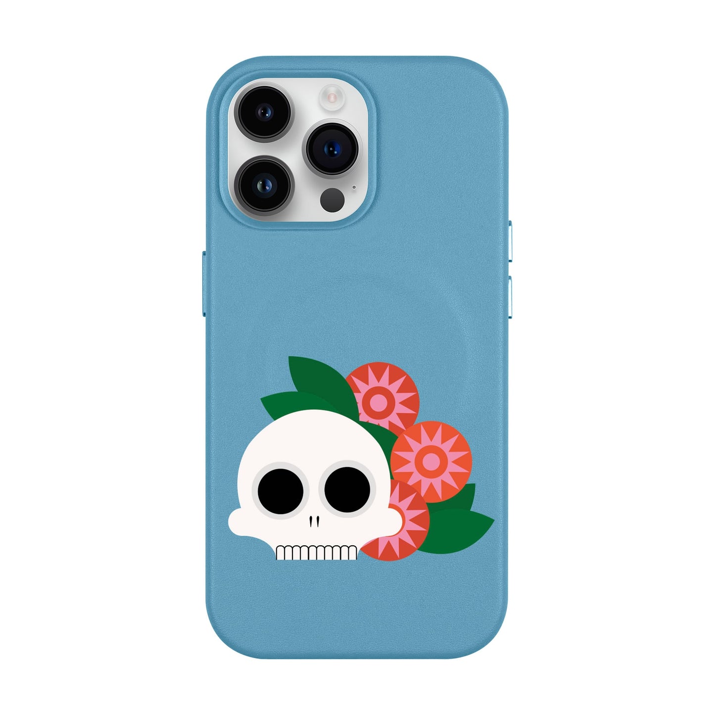 MEMENTO BLOOM-iPhone 14 Pro Max Leather Kılıf MagSafe Özellikli