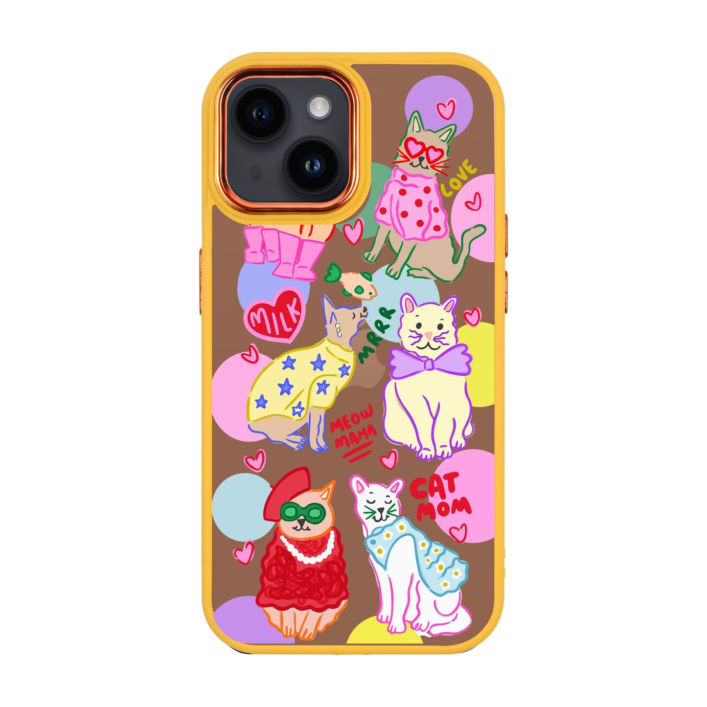 CAT MOM-iPhone 14 Plus Proof Kılıf