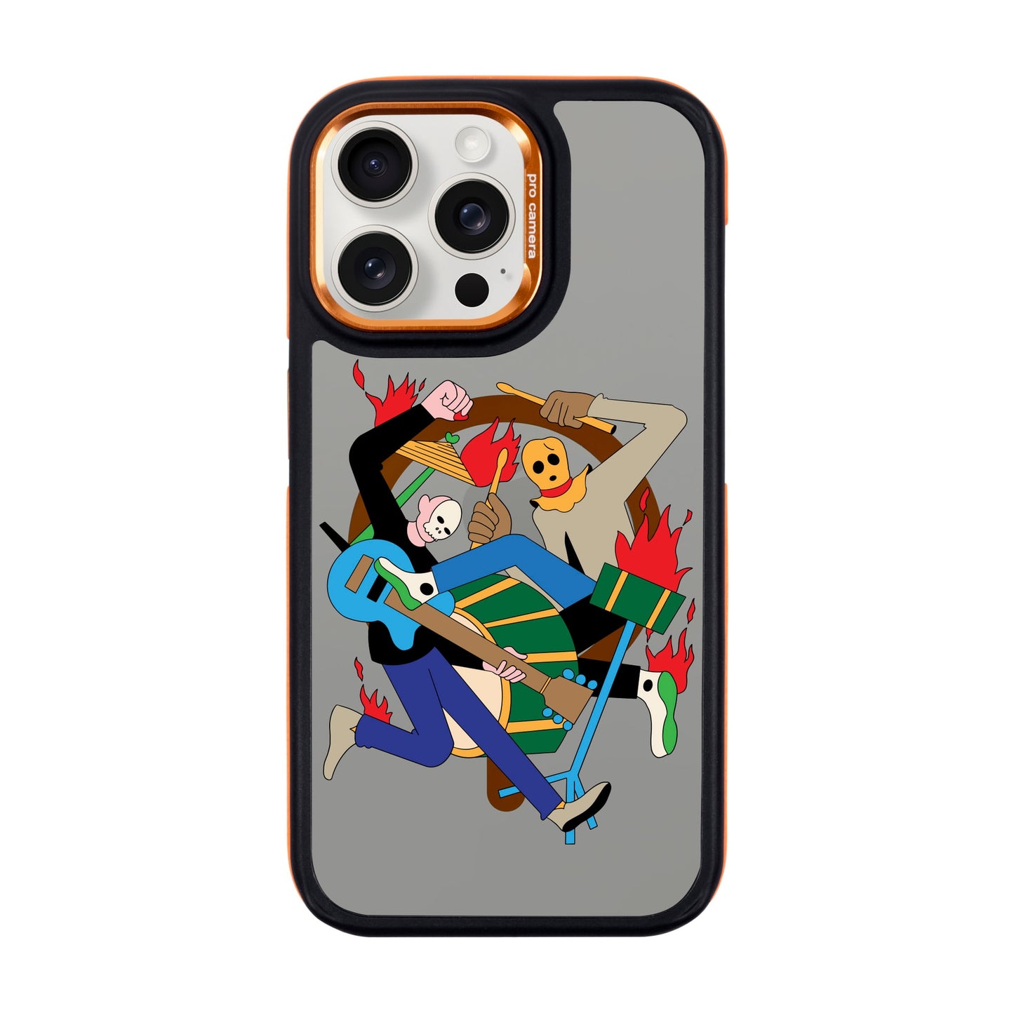 MONSTER MASH-iPhone 15 Pro Max Dark Kılıf MagSafe Özellikli