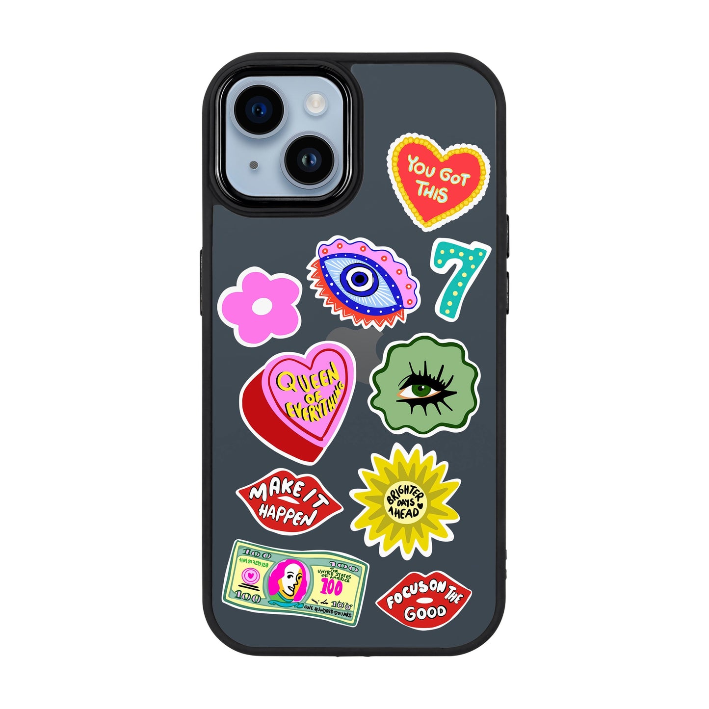 HM STICKERS-iPhone 14 Plus Proof Kılıf