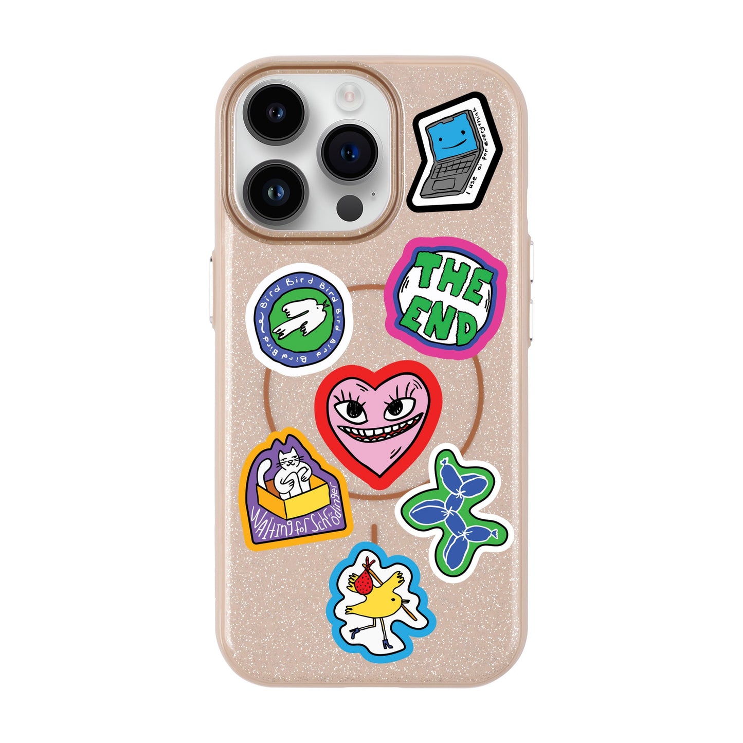 TŌTEN STICKERZ-iPhone 14 Pro Max Radiant Kılıf MagSafe Özellikli