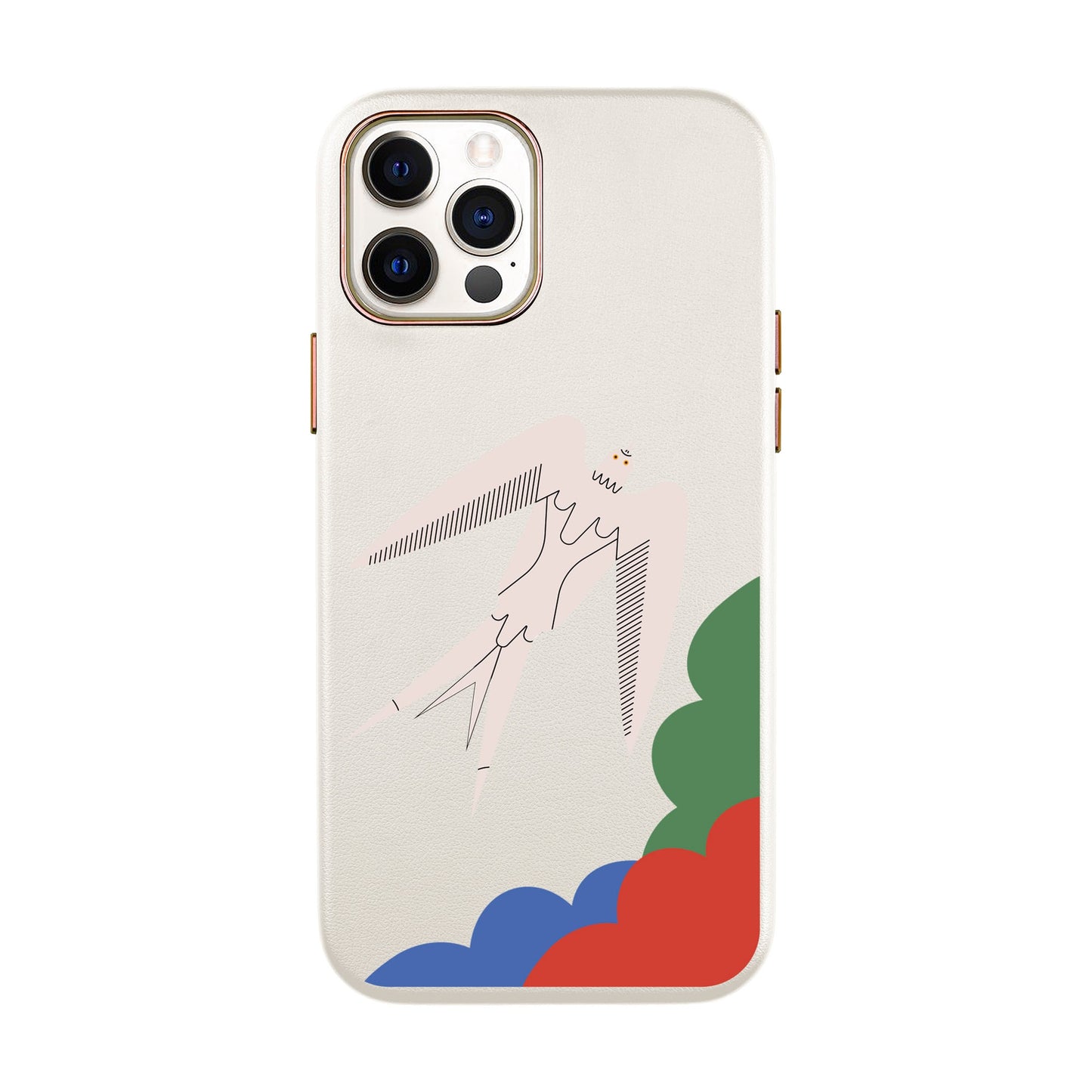 L’OISEAU LIBRE-iPhone 11 Pro Max Leather Kılıf