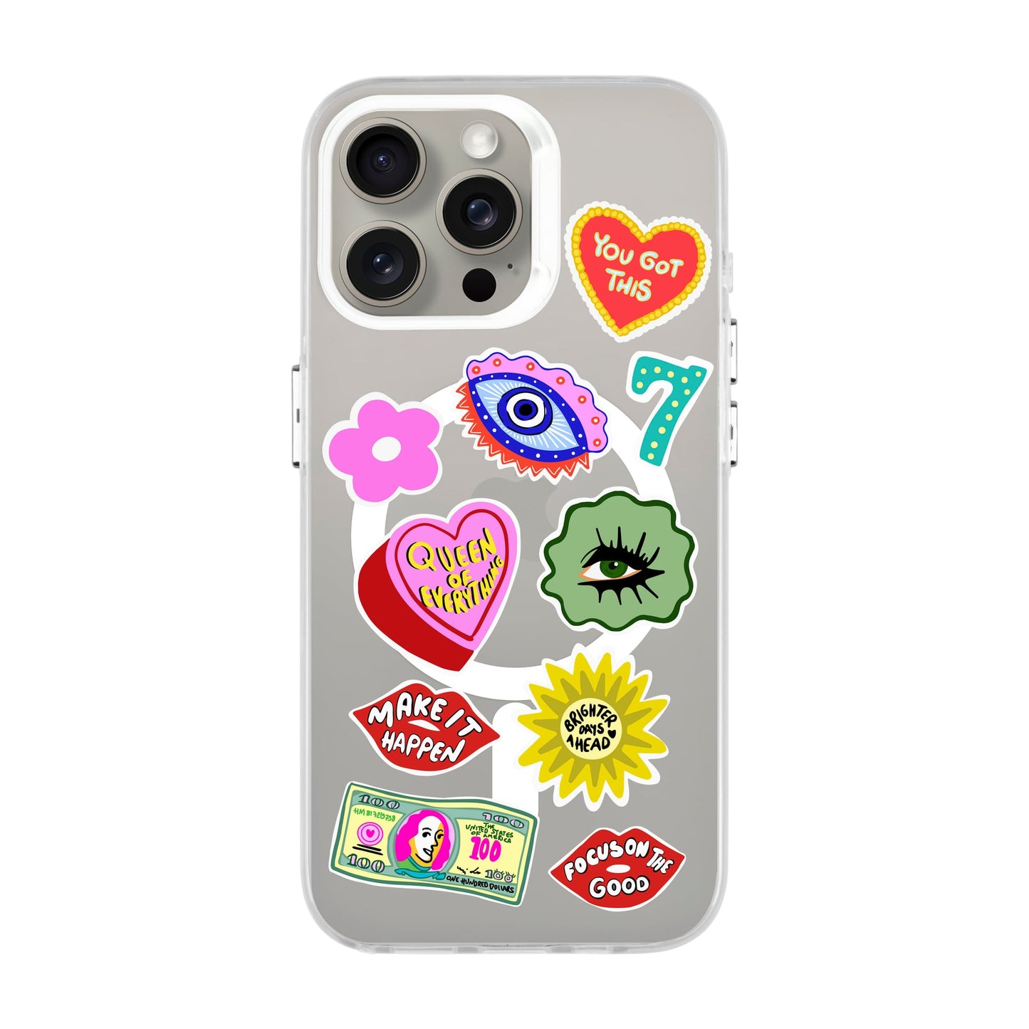 HM STICKERS-iPhone 15 Pro Max Hold Kılıf MagSafe Özellikli