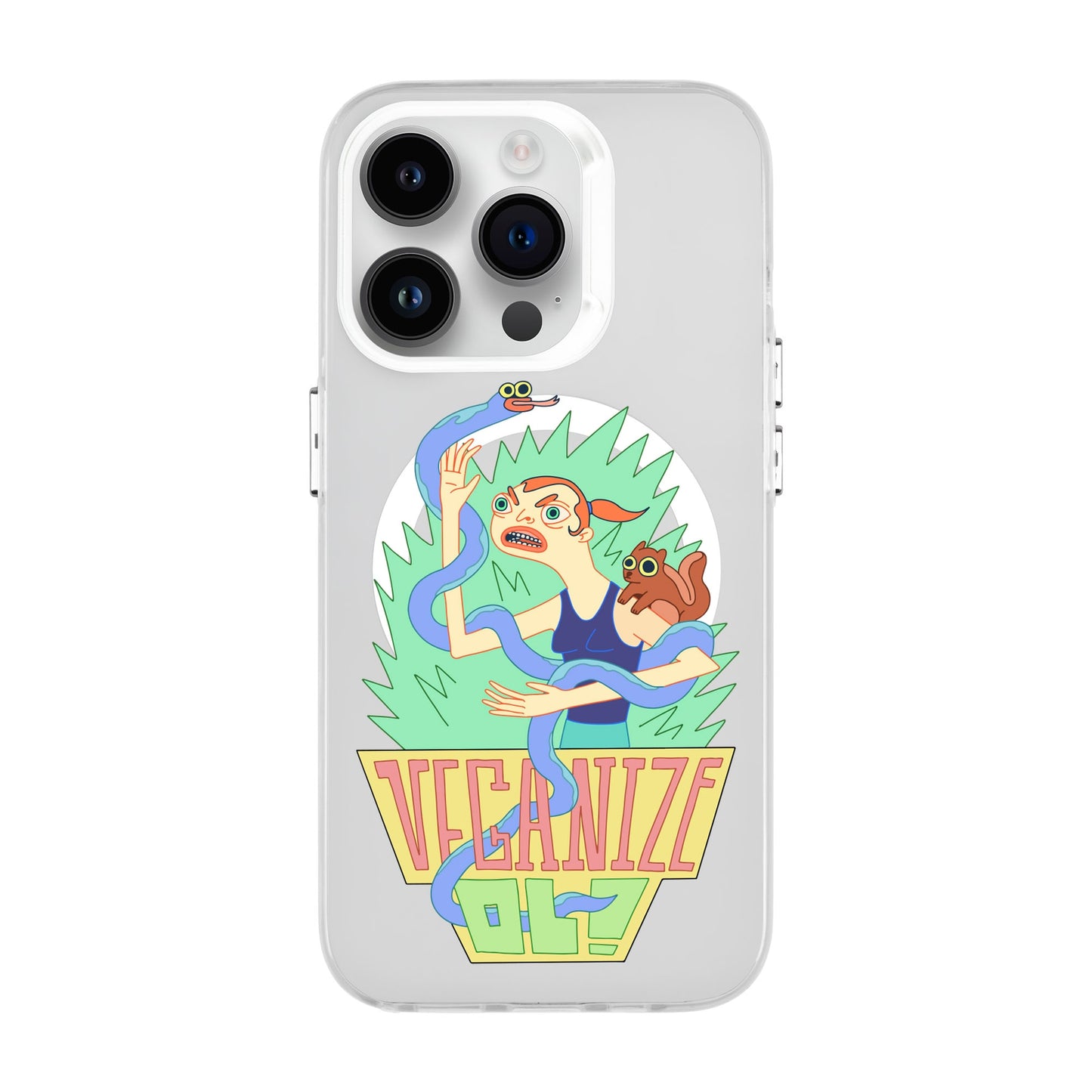 VEGANİZE-iPhone 12 Pro Hold Kılıf MagSafe Özellikli