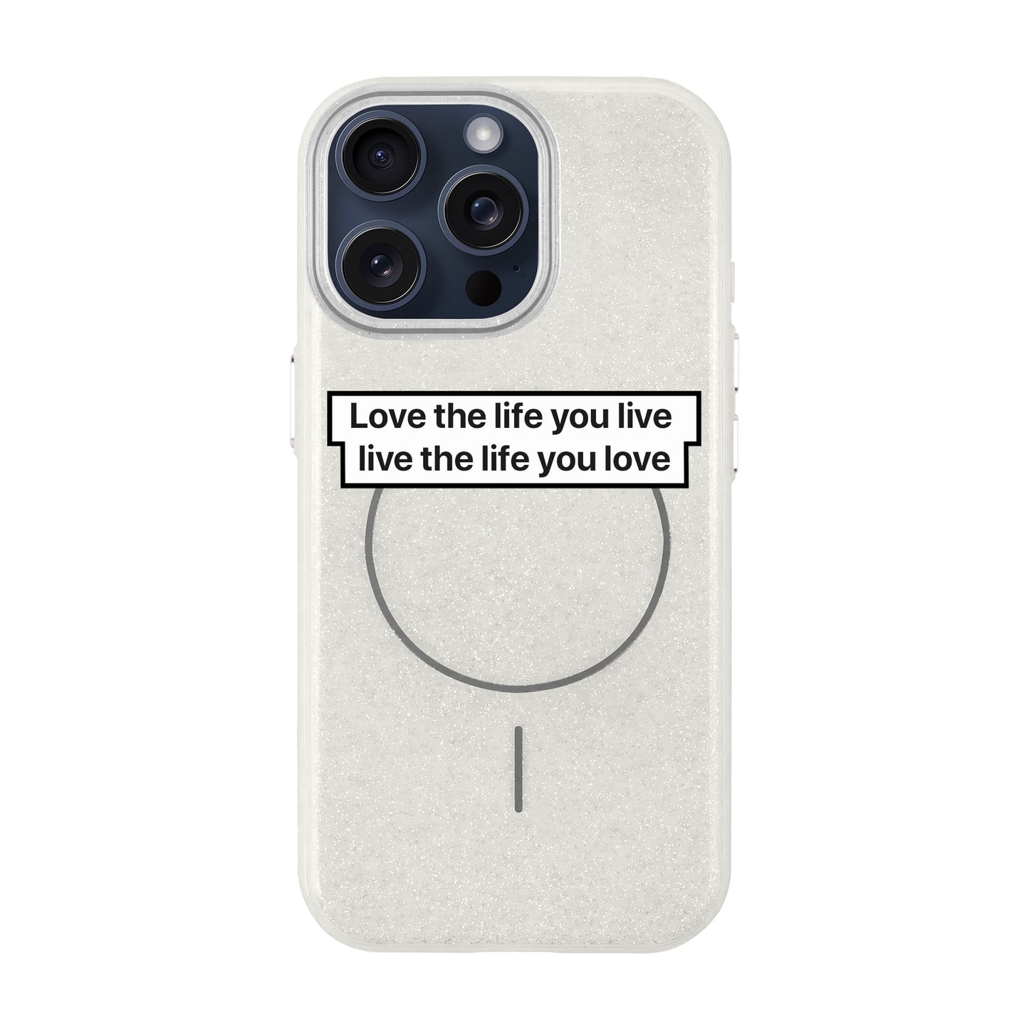 LOVE THE LIFE-iPhone 15 Pro Max Radiant Kılıf MagSafe Özellikli
