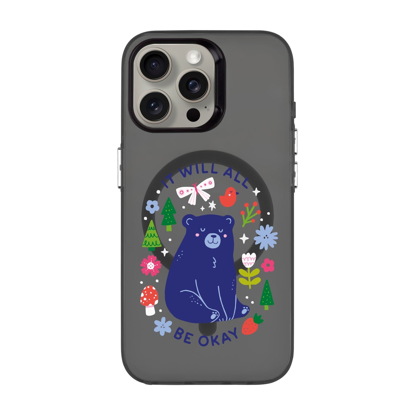 BE OKEY-iPhone 15 Pro Max Hold Kılıf MagSafe Özellikli
