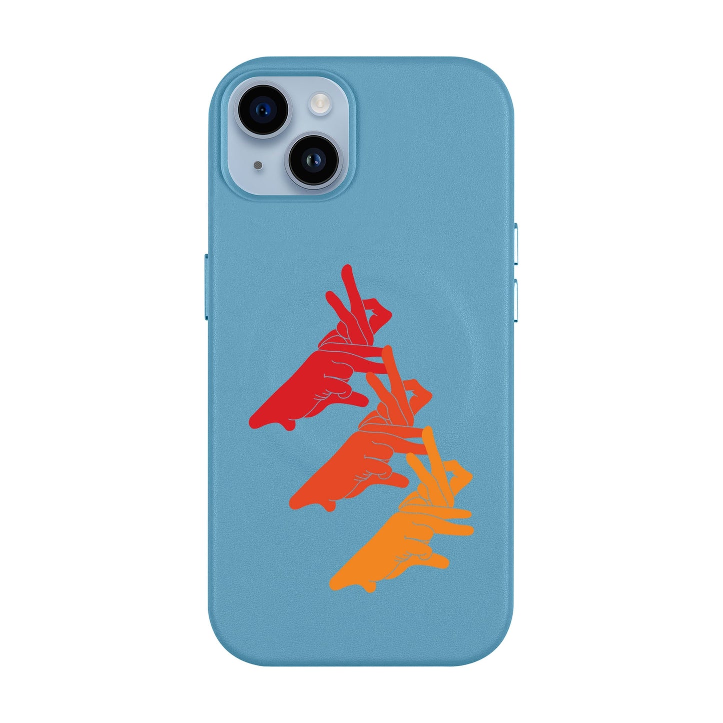 BUNNY MARCH-iPhone 14 Plus Leather Kılıf MagSafe Özellikli