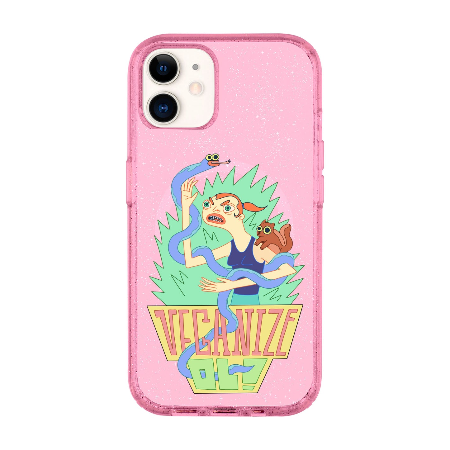 VEGANİZE-iPhone 11 Shiny Kılıf MagSafe Özellikli