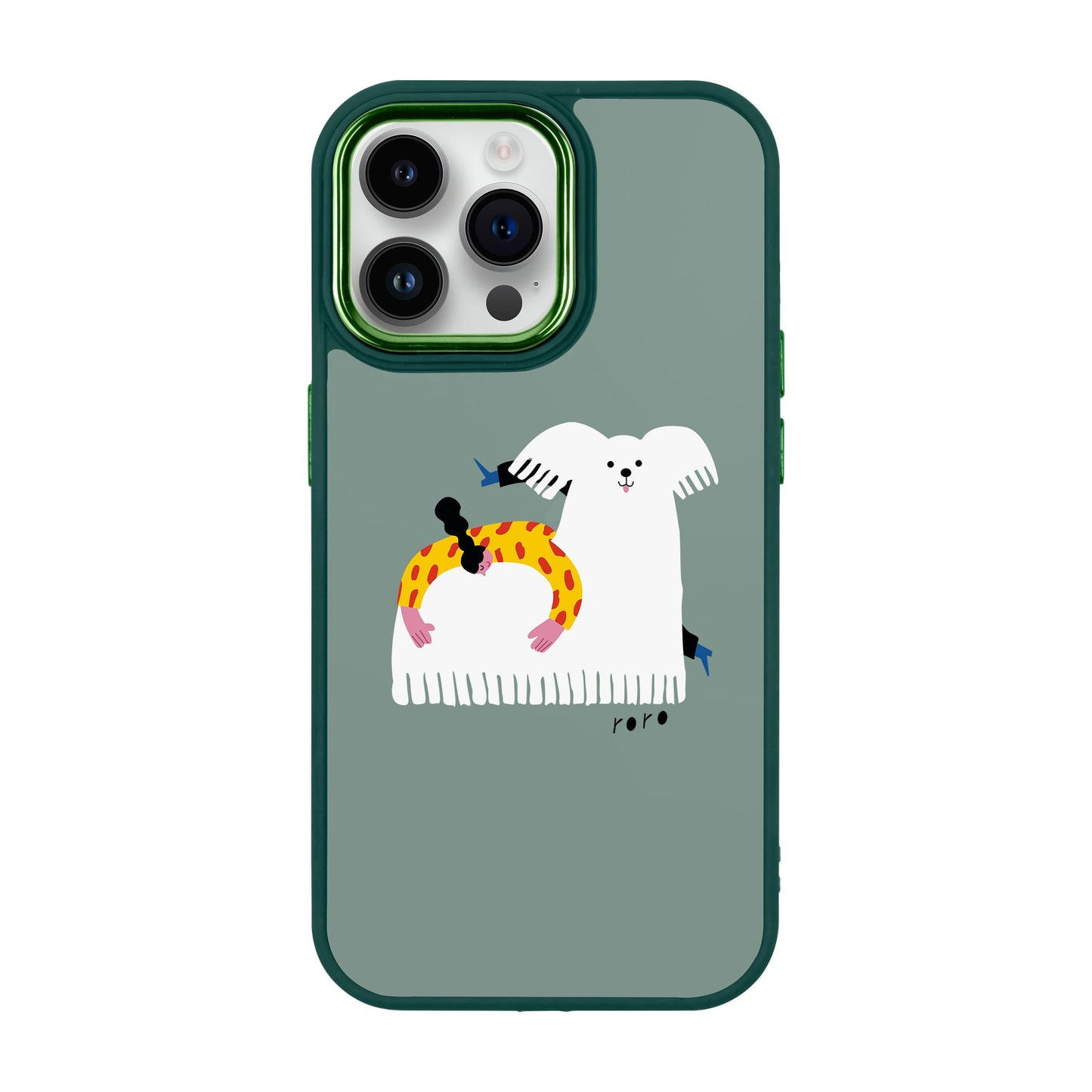 FANCY DOG-iPhone 14 Pro Max Proof Kılıf