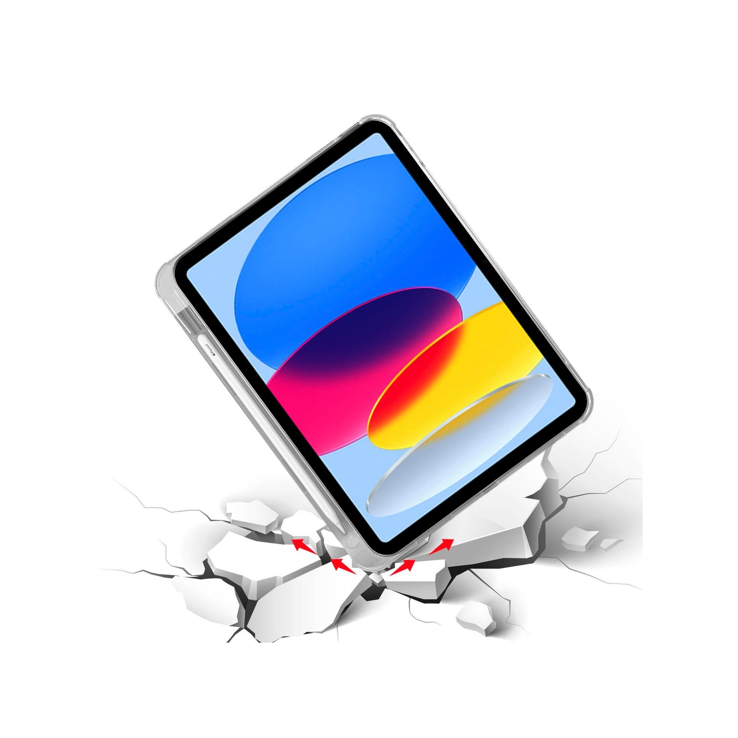Apple iPad 10.Nesil 10.9 inç 2022-Trigon Folding Kalemlikli Standlı Kılıf