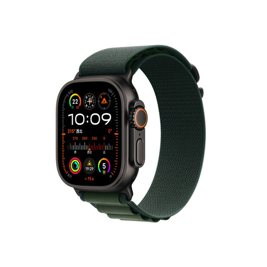 Apple Watch Alpine Kordon-Siyah Yeşil