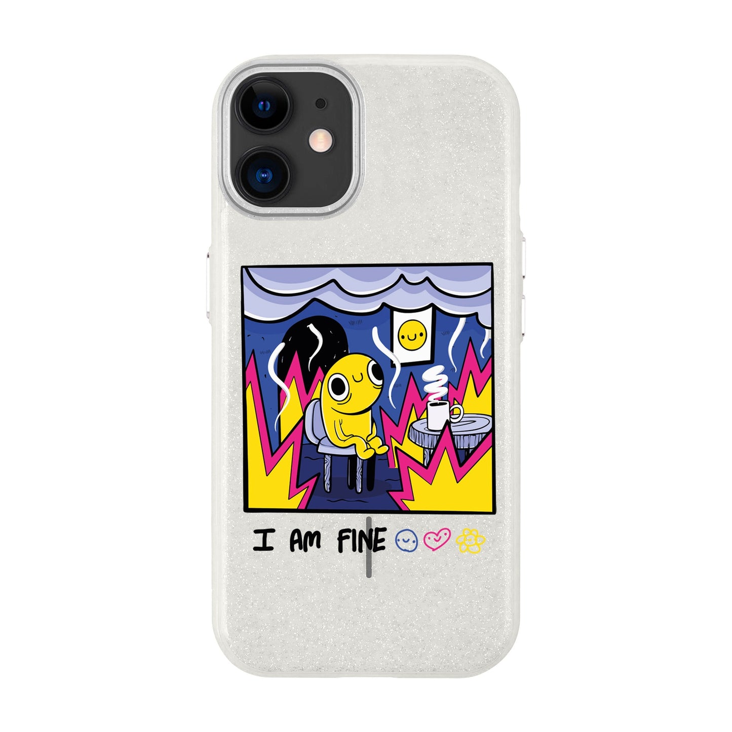 I AM FINE-iPhone 11 Radiant Kılıf MagSafe Özellikli