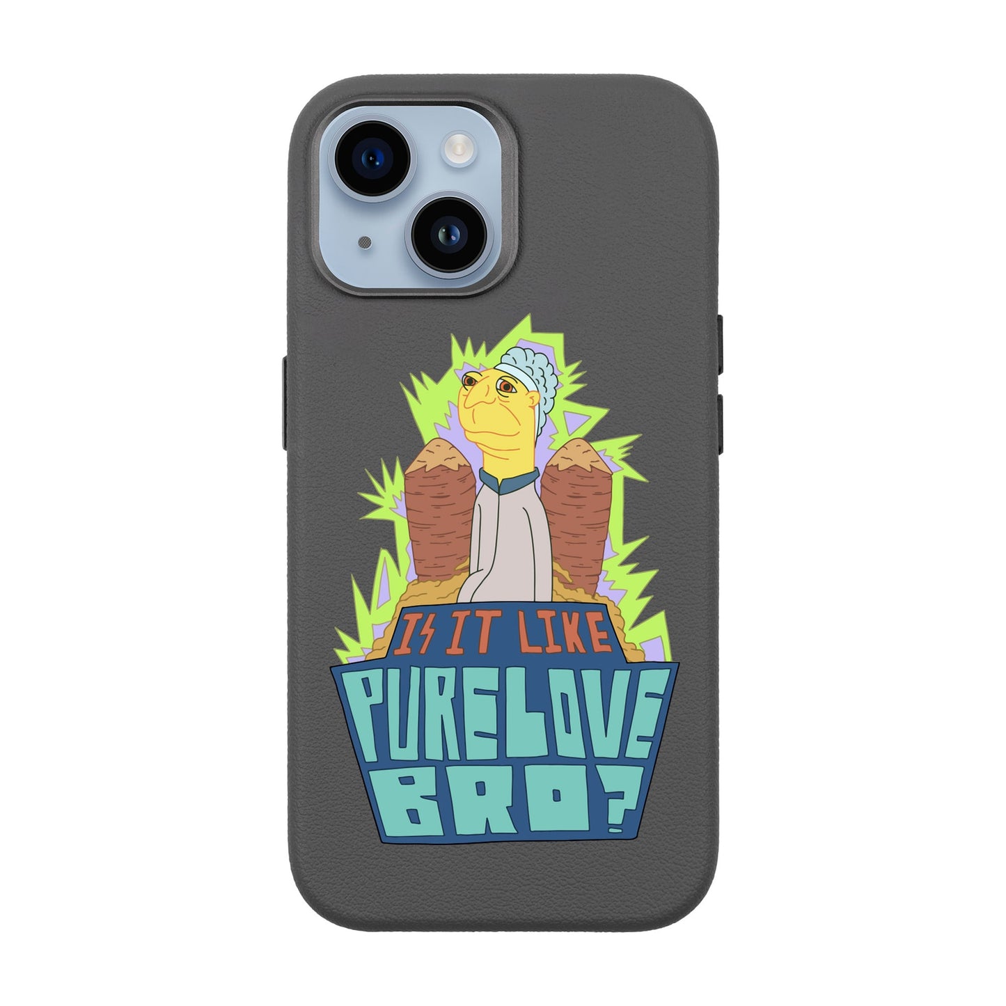 PURE LOVE-iPhone 13 Leather Premium Kılıf MagSafe Özellikli
