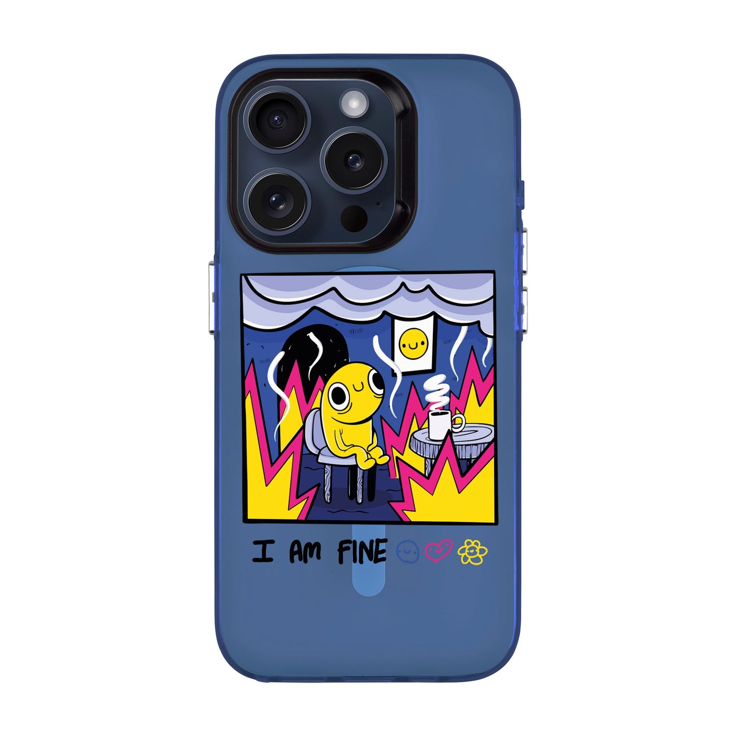 I AM FINE-iPhone 13 Pro Hold Kılıf MagSafe Özellikli