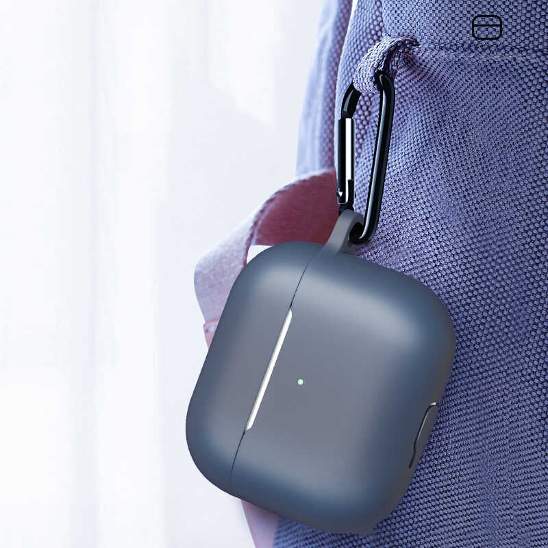 NEW-Apple AirPods 3 Ultra Silikon Kılıf
