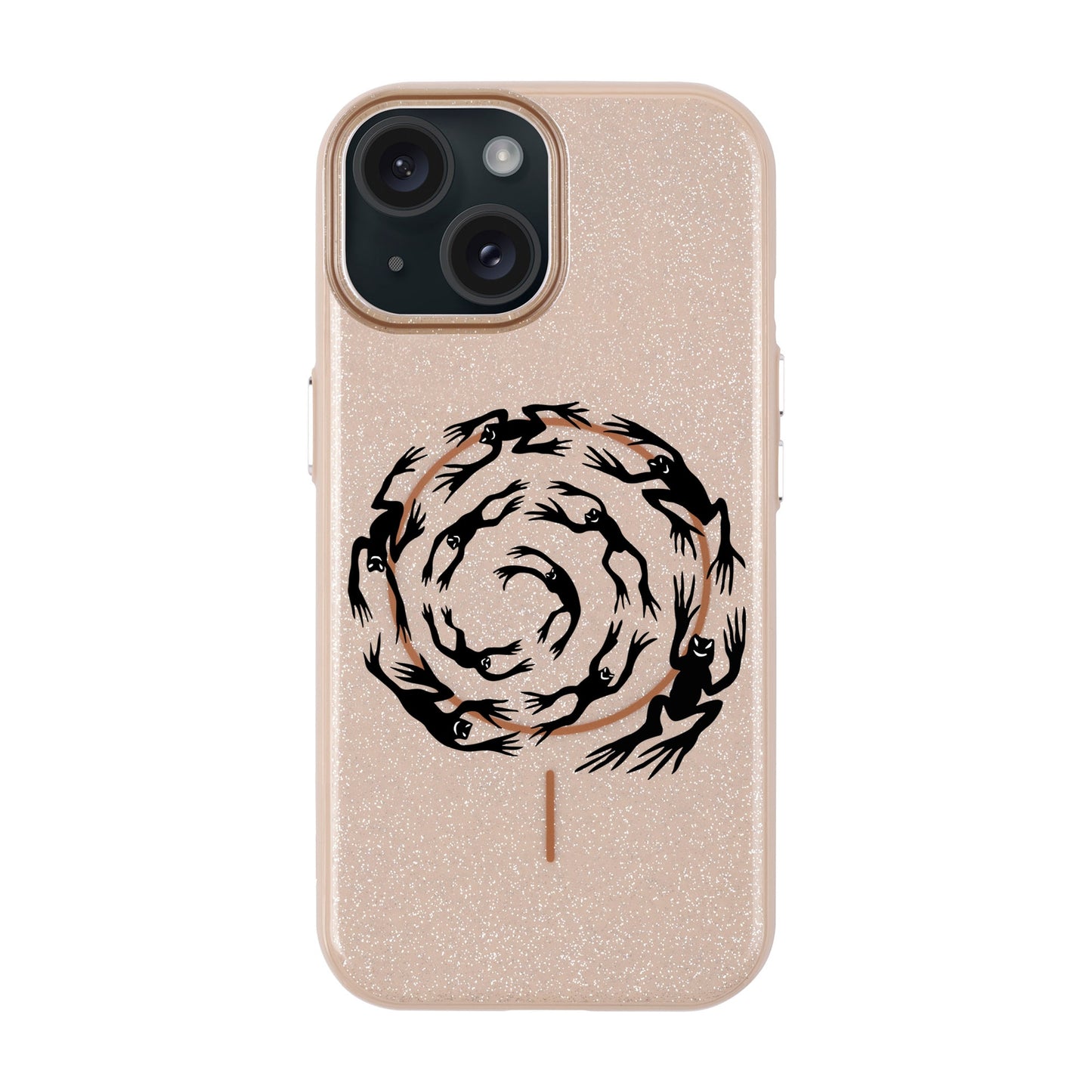 SWIRLING FROGS-iPhone 15 Plus Radiant Kılıf MagSafe Özellikli