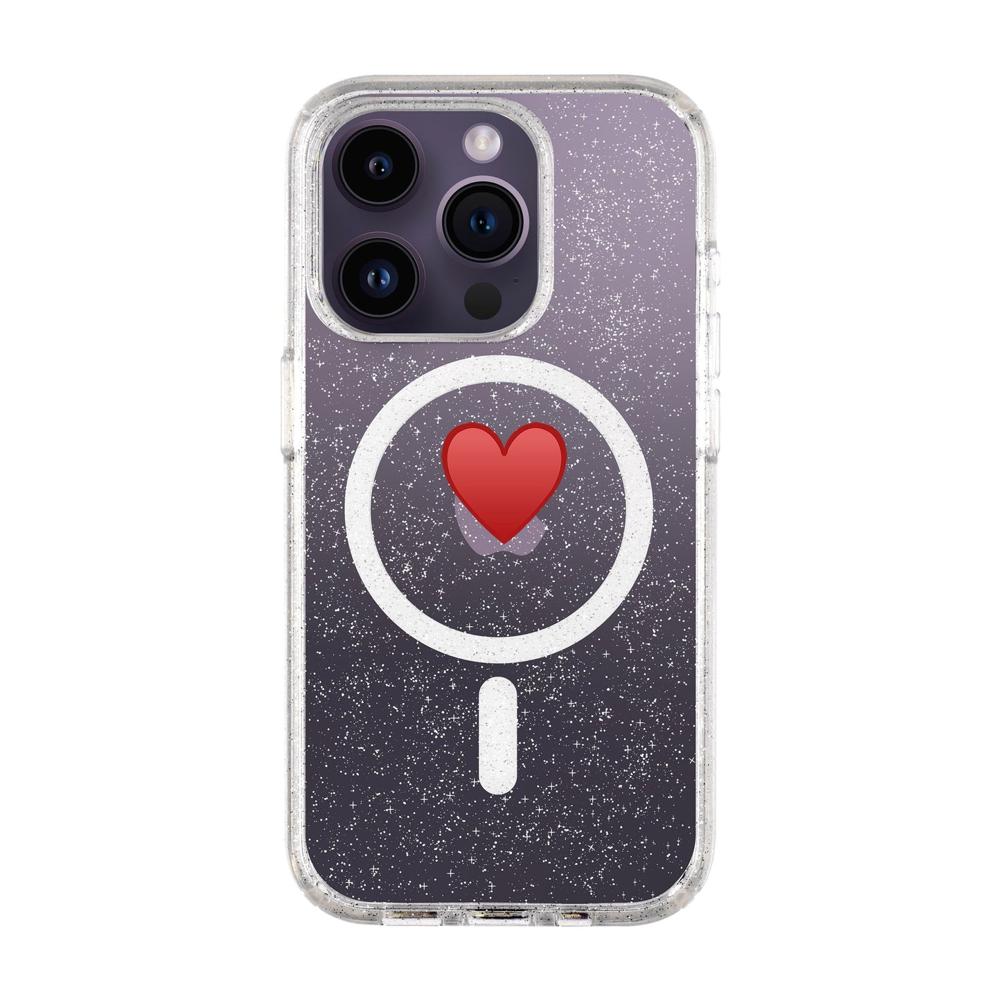SPREAD HEART-iPhone 14 Pro Shiny Kılıf MagSafe Özellikli