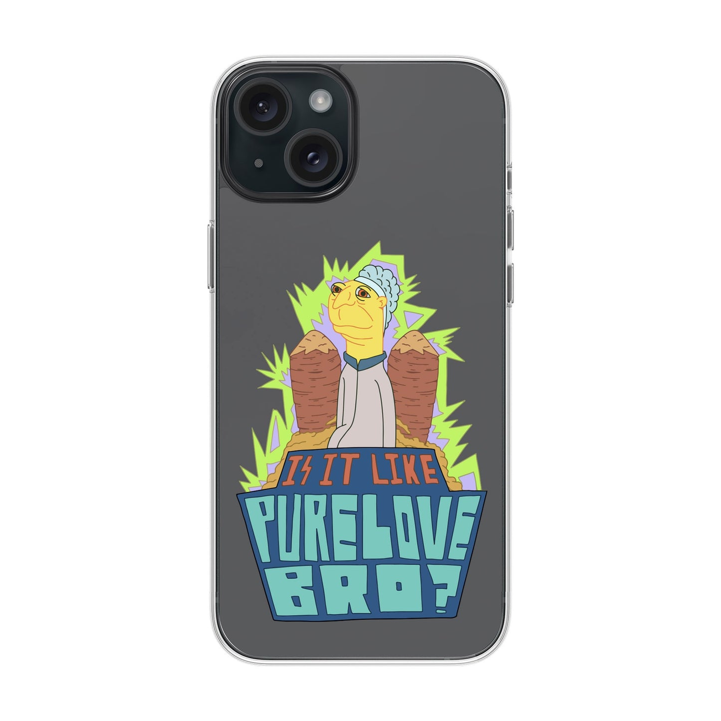 PURE LOVE-iPhone 15 Plus Solid Kılıf