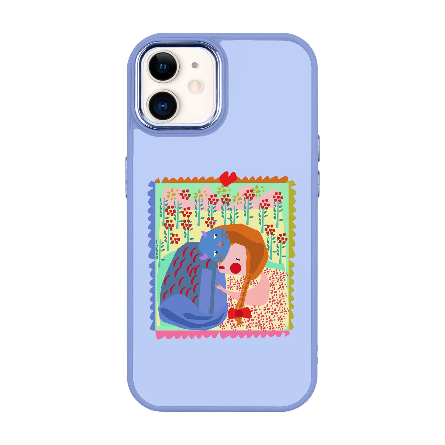 KEDİ POSTA PULU-iPhone 11 Proof Kılıf
