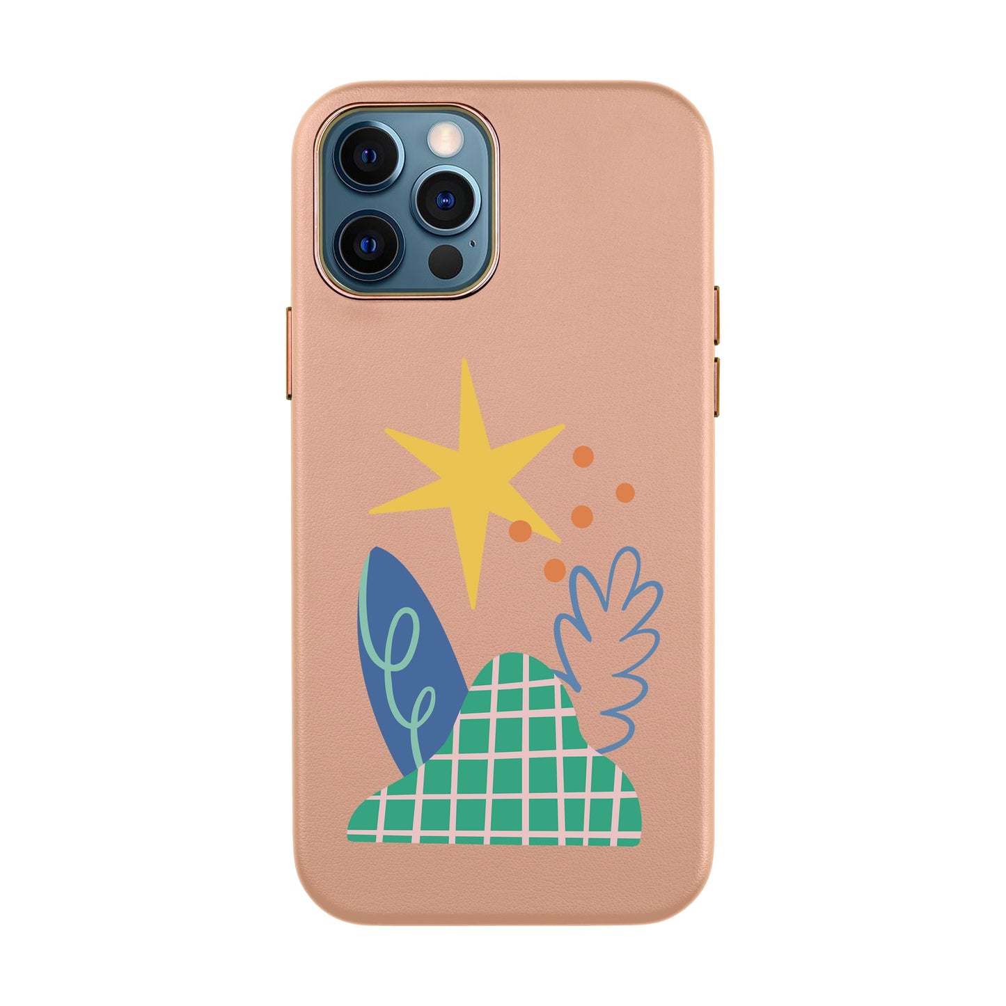 LITTLE NATURE-iPhone XR Leather Kılıf