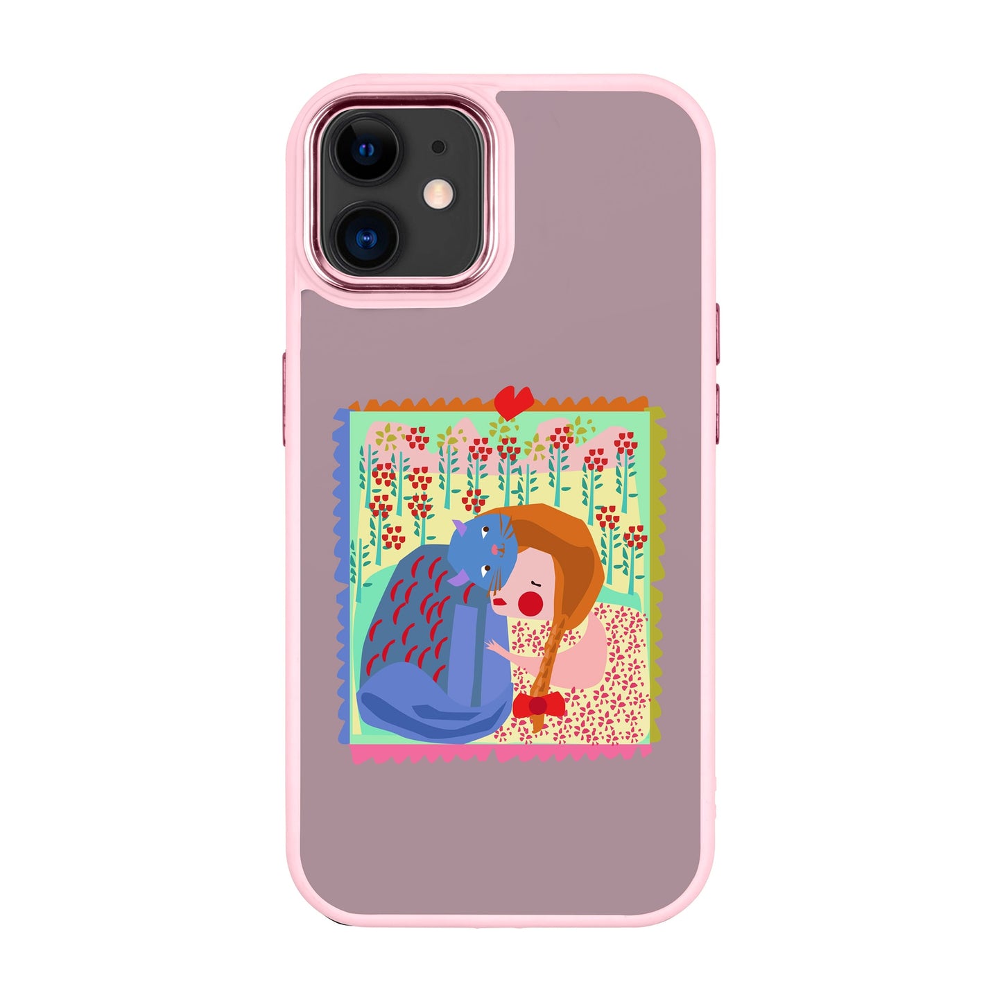 KEDİ POSTA PULU-iPhone 11 Proof Kılıf