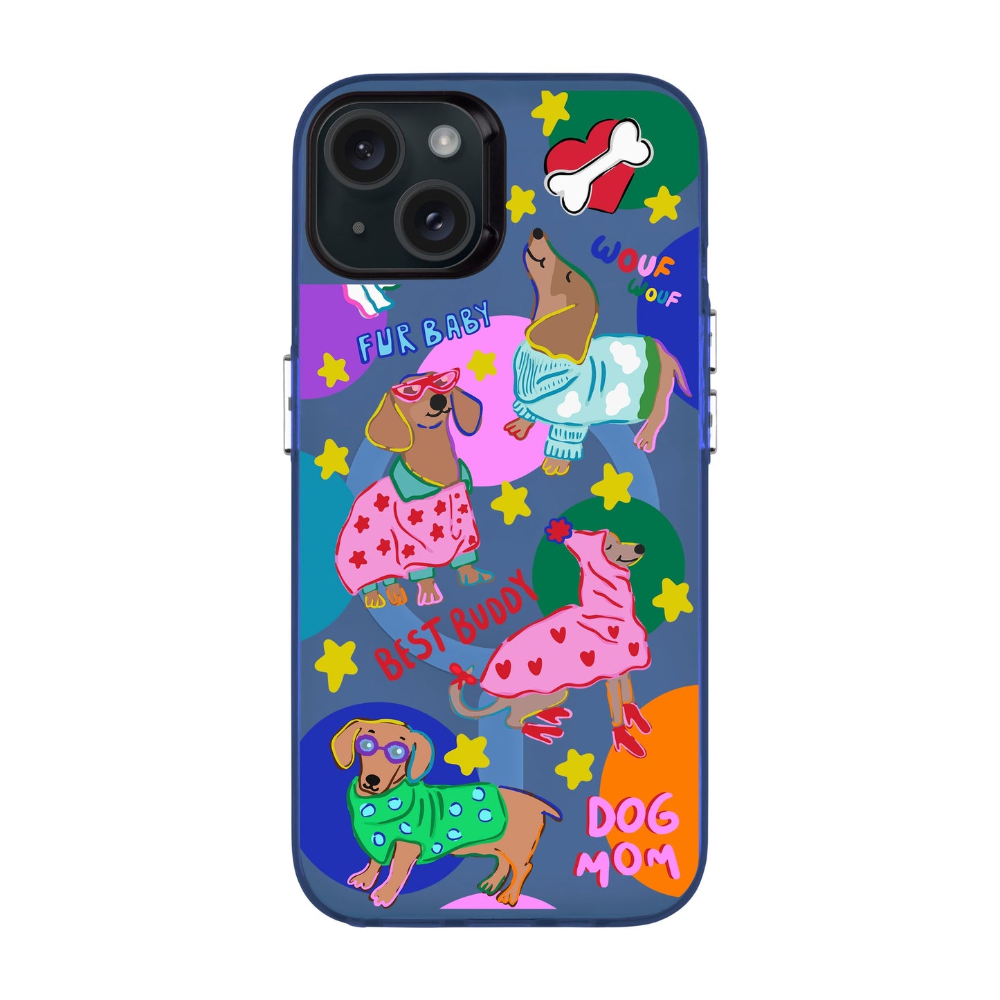 DOG MOM-iPhone 15 Plus Hold Kılıf MagSafe Özellikli