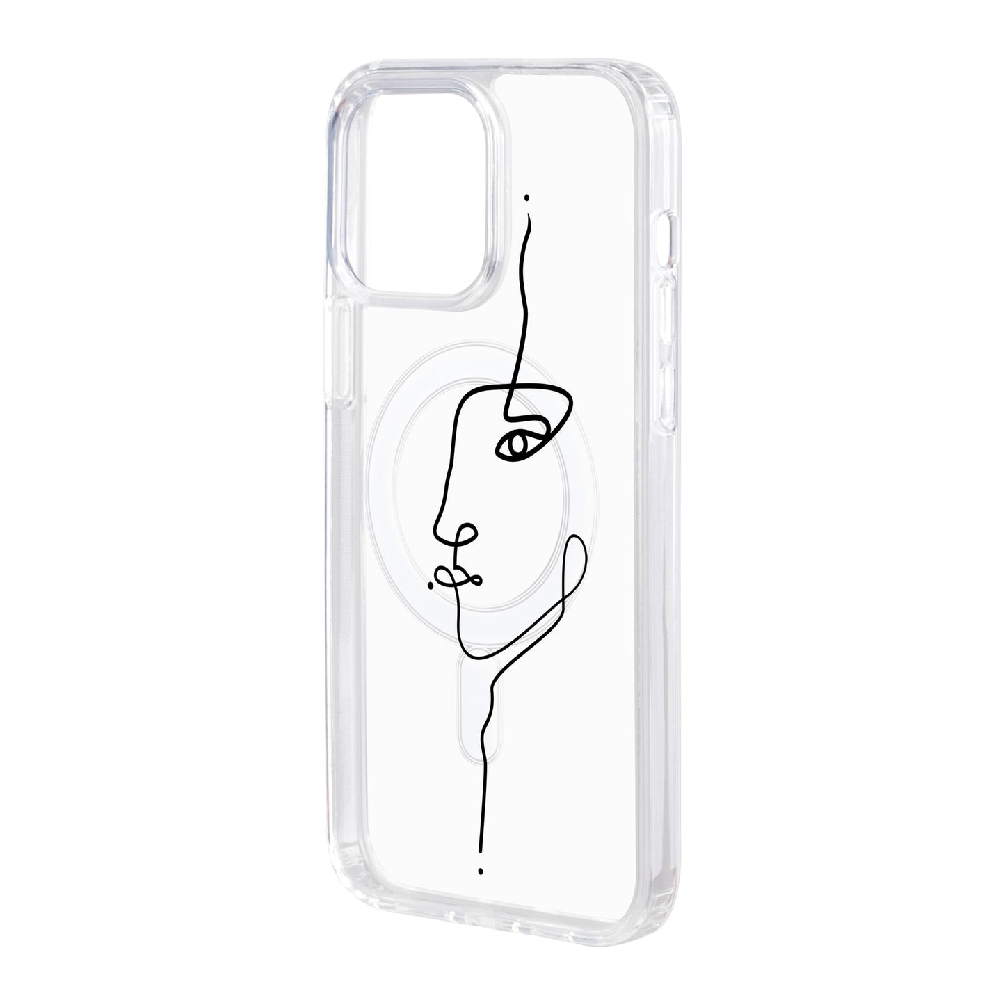 FACE-iPhone 15 Pro Max Solid Kılıf MagSafe Özellikli