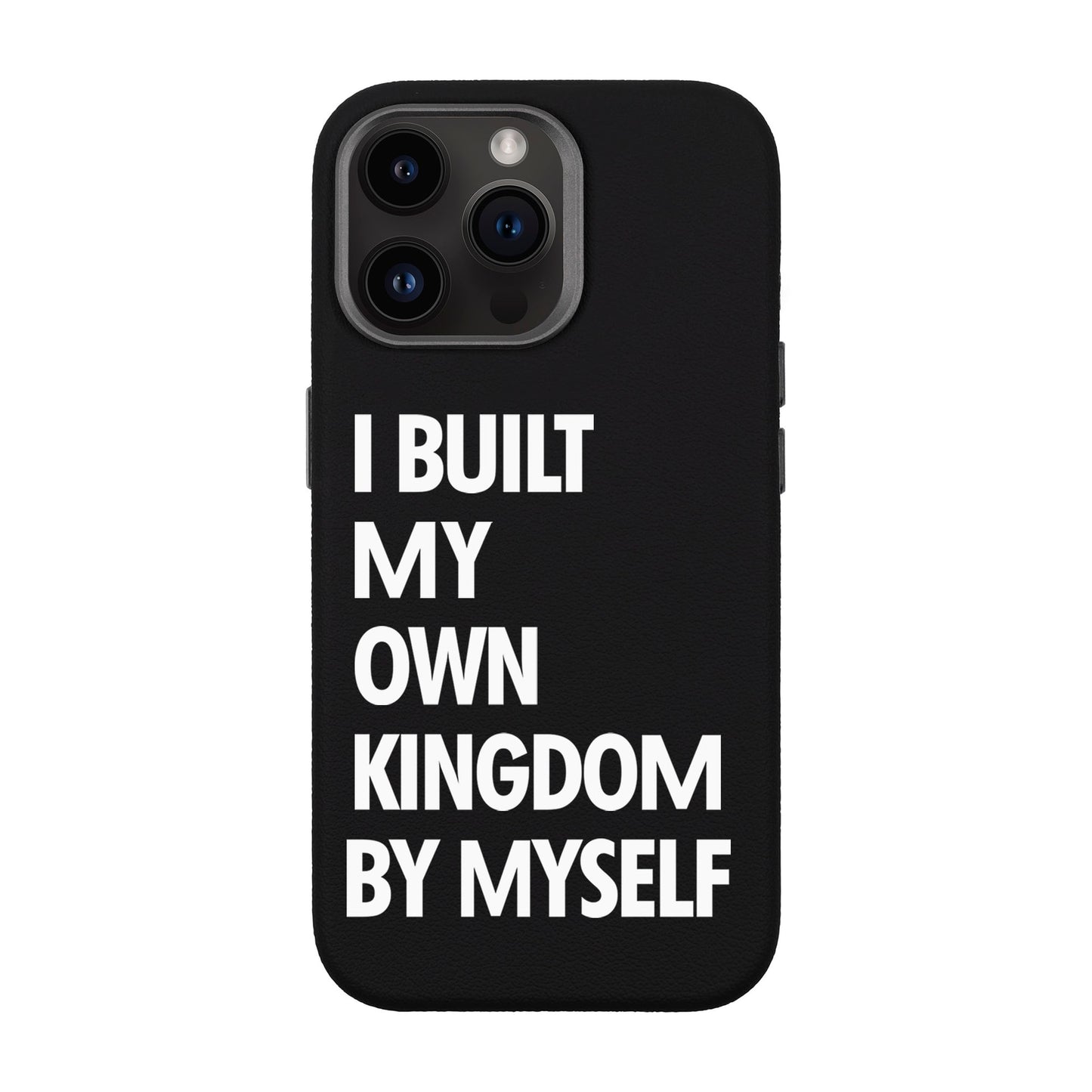KINGDOM-iPhone 14 Pro Max Leather Premium Kılıf MagSafe Özellikli