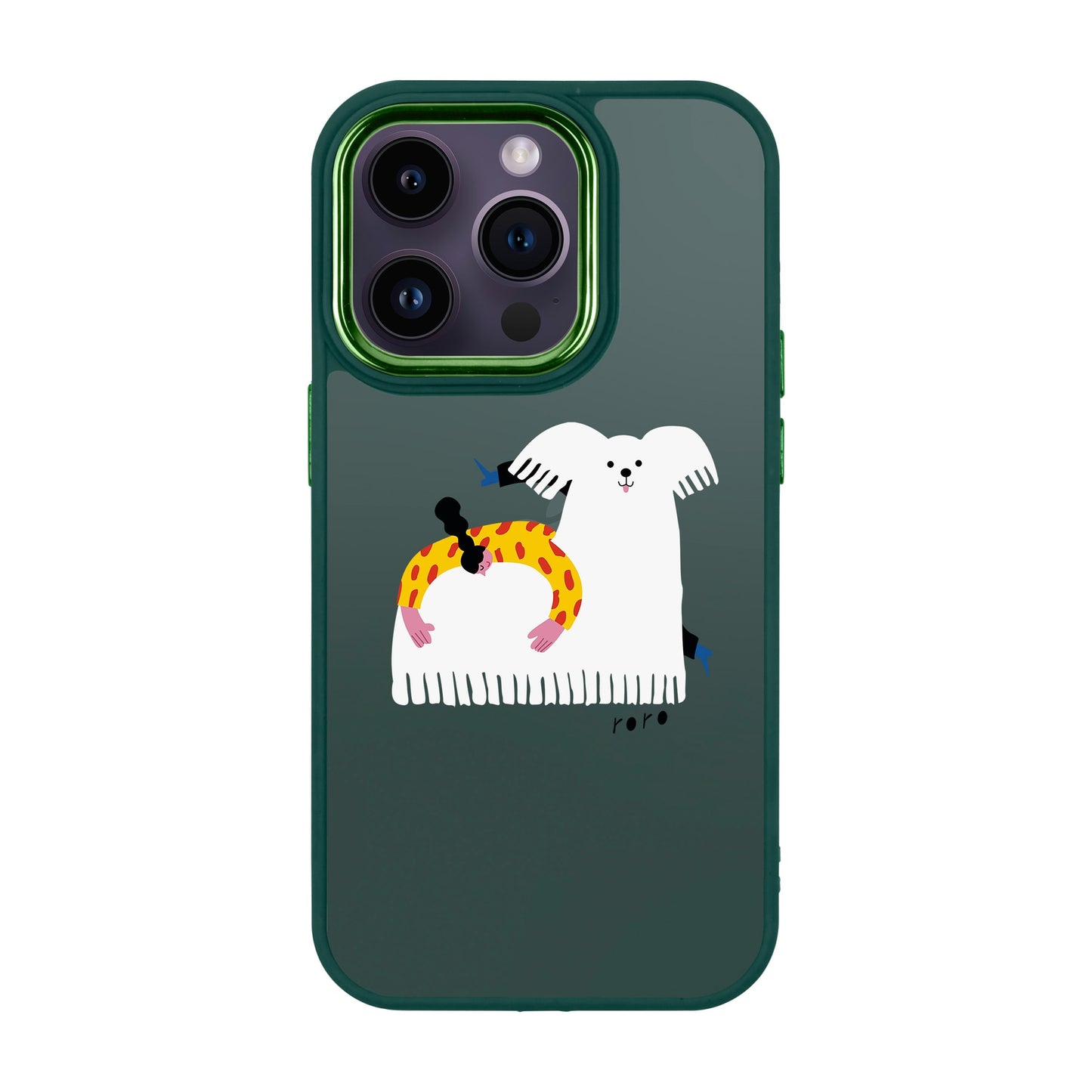 FANCY DOG-iPhone 13 Pro Proof Kılıf
