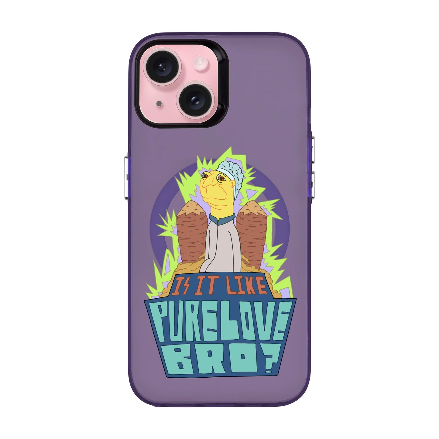 PURE LOVE-iPhone 15 Hold Kılıf MagSafe Özellikli