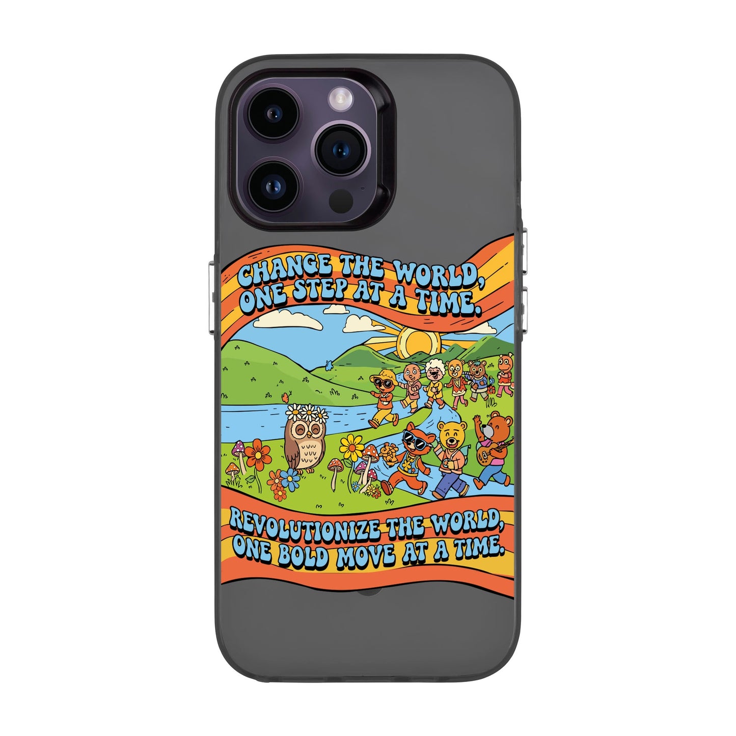 CHANGE THE WORLD-iPhone 14 Pro Max Hold Kılıf MagSafe Özellikli