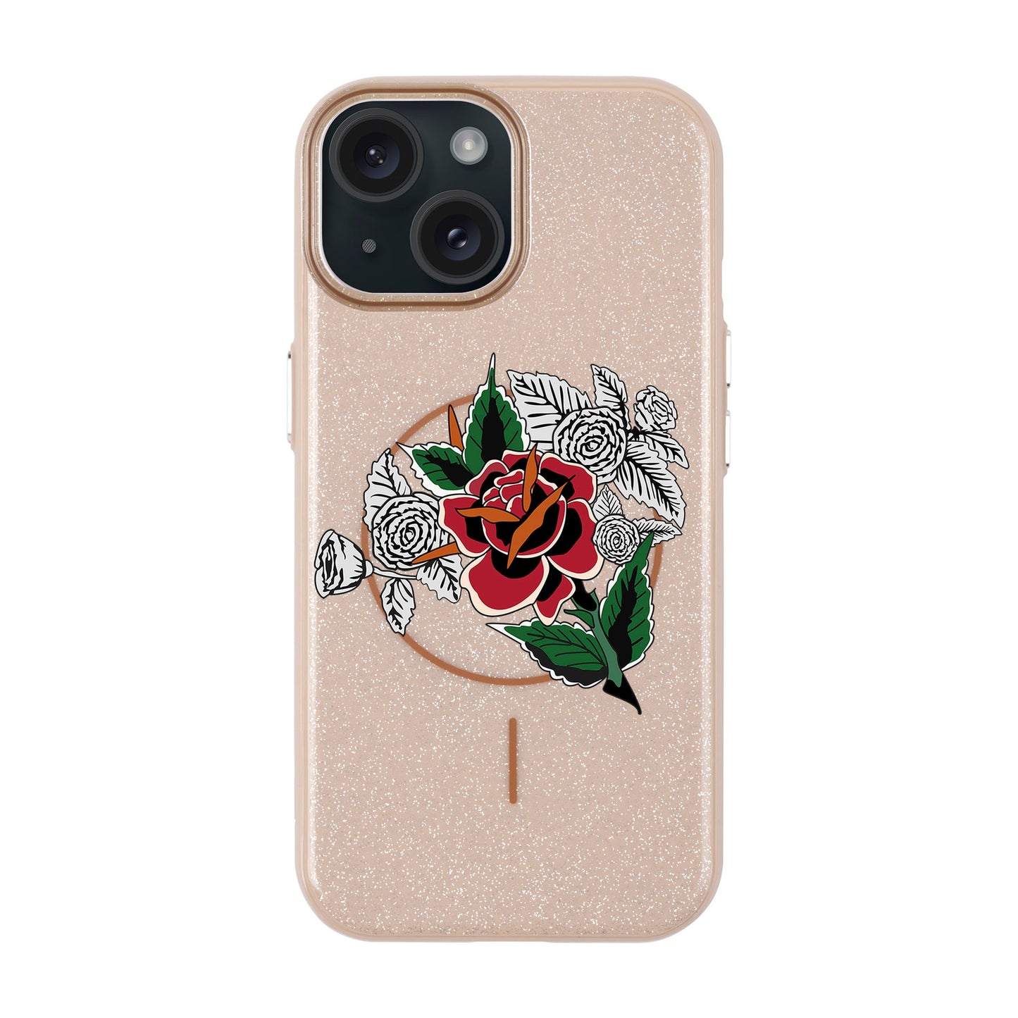 DRY ROSE-iPhone 15 Plus Radiant Kılıf MagSafe Özellikli