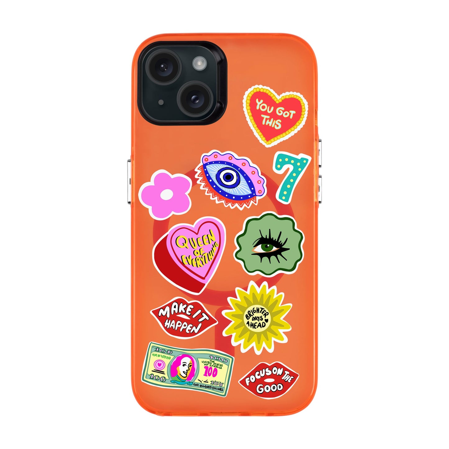 HM STICKERS-iPhone 15 Plus Hold Kılıf MagSafe Özellikli