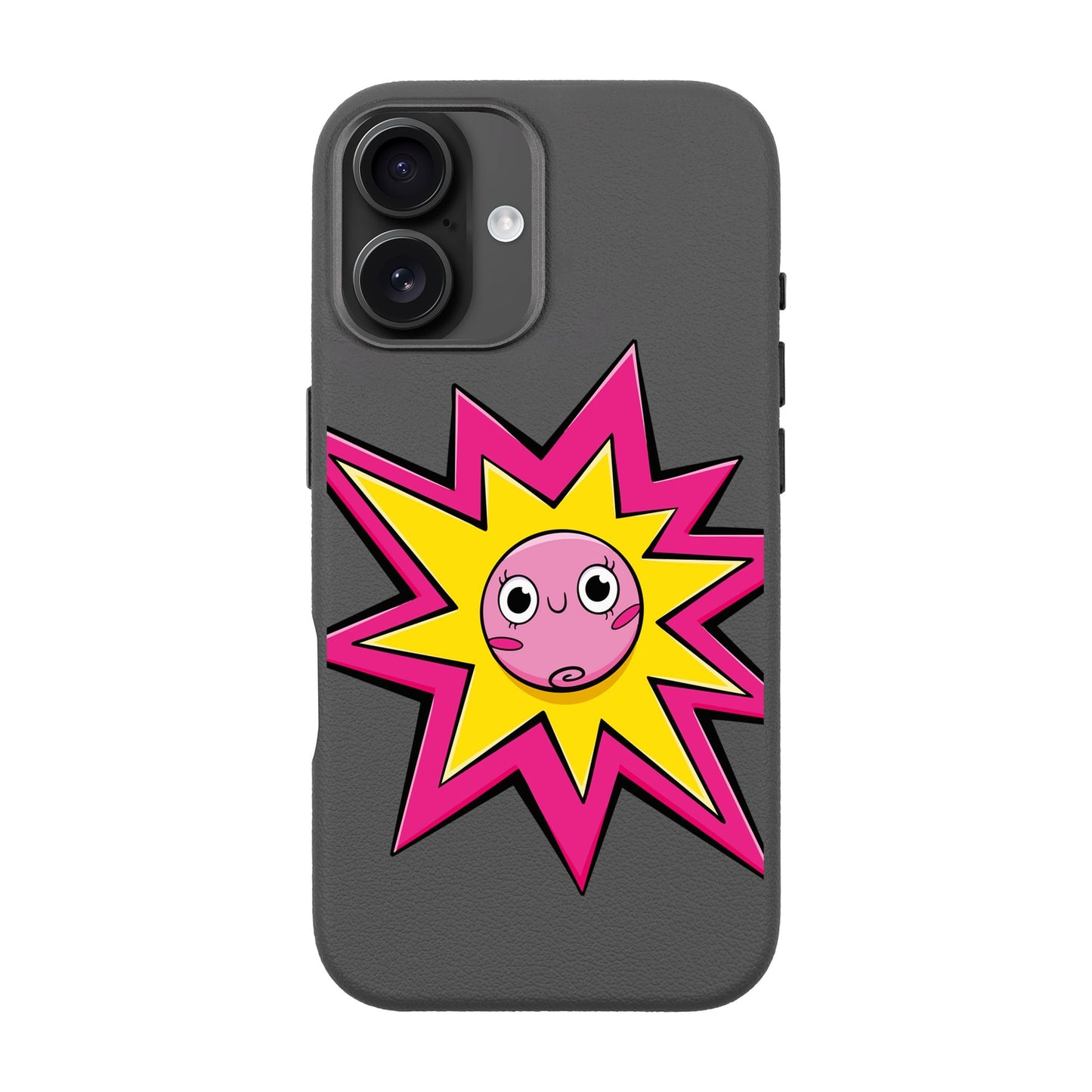 POP PRINCESSES-iPhone 16 Leather Premium Kılıf MagSafe Özellikli