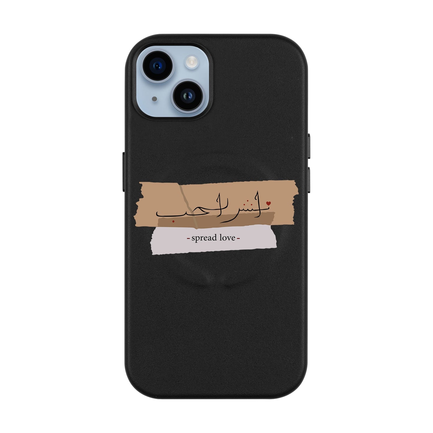 SPREAD LOVE-iPhone 14 Plus Leather Kılıf MagSafe Özellikli