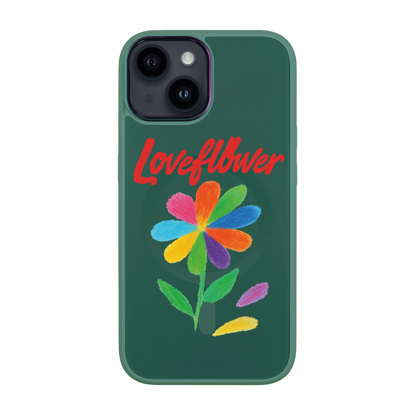 LOVE FLOWER-iPhone 14 Vigor Kılıf MagSafe Özellikli