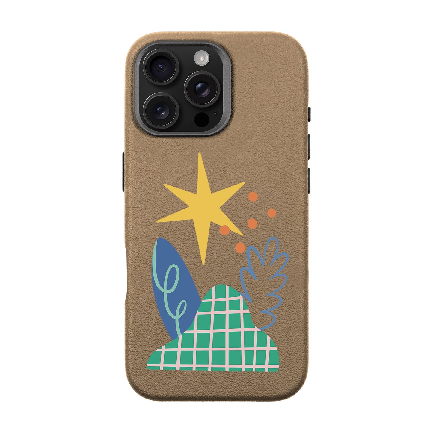 LITTLE NATURE-iPhone 16 Pro Max Leather Premium Kılıf MagSafe Özellikli