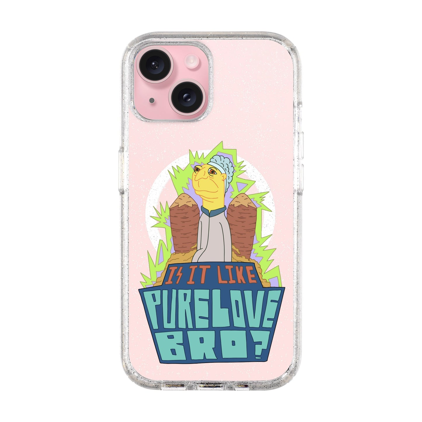 PURE LOVE-iPhone 15 Plus Shiny Kılıf MagSafe Özellikli