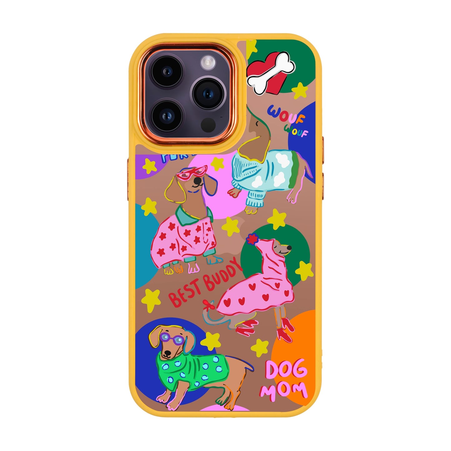 DOG MOM-iPhone 13 Pro Max Proof Kılıf