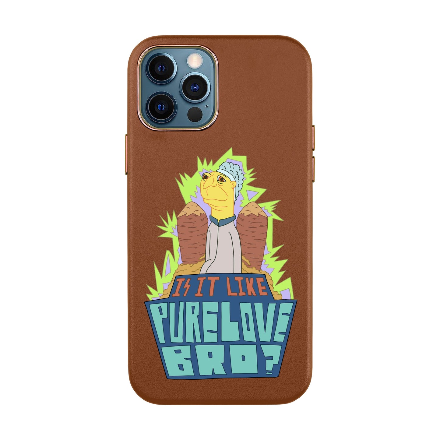 PURE LOVE-iPhone X / Xs Leather Kılıf