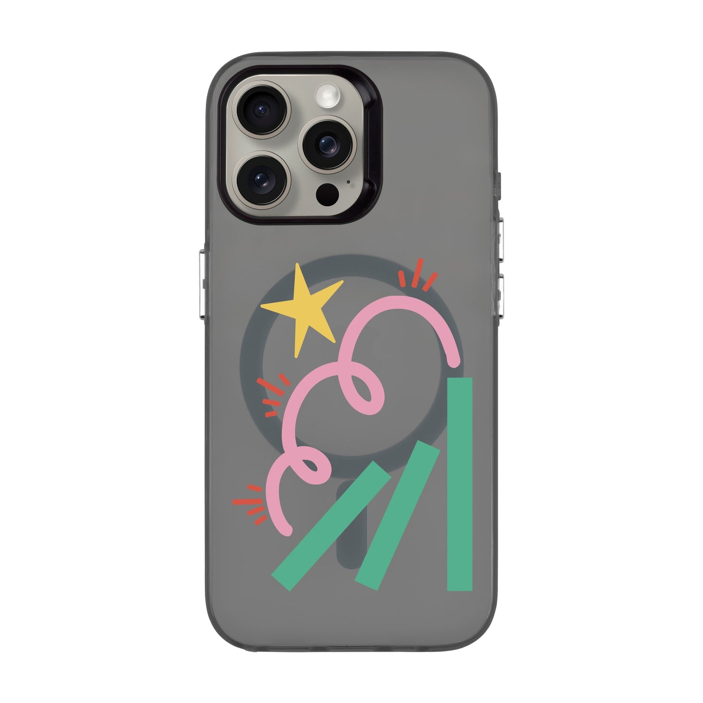 DOMINO-iPhone 15 Pro Max Hold Kılıf MagSafe Özellikli