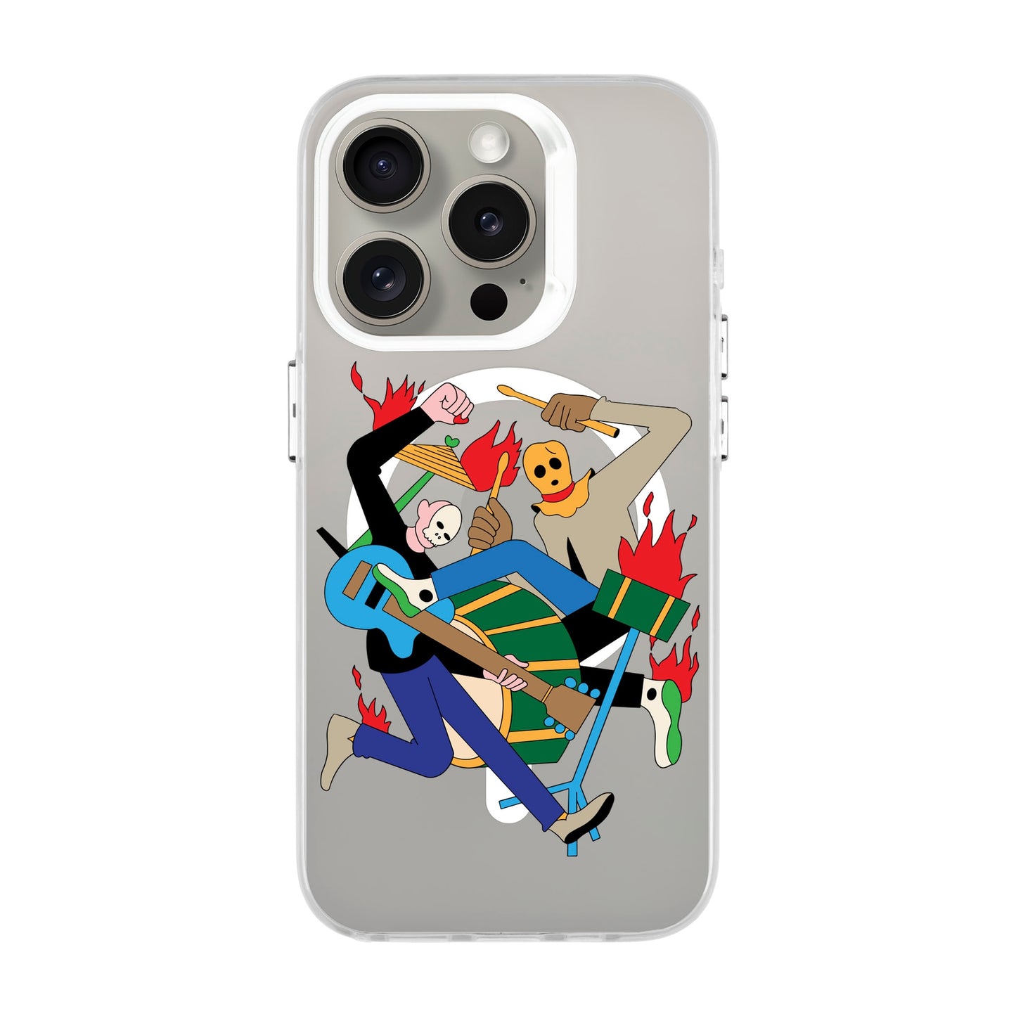 MONSTER MASH-iPhone 15 Pro Hold Kılıf MagSafe Özellikli