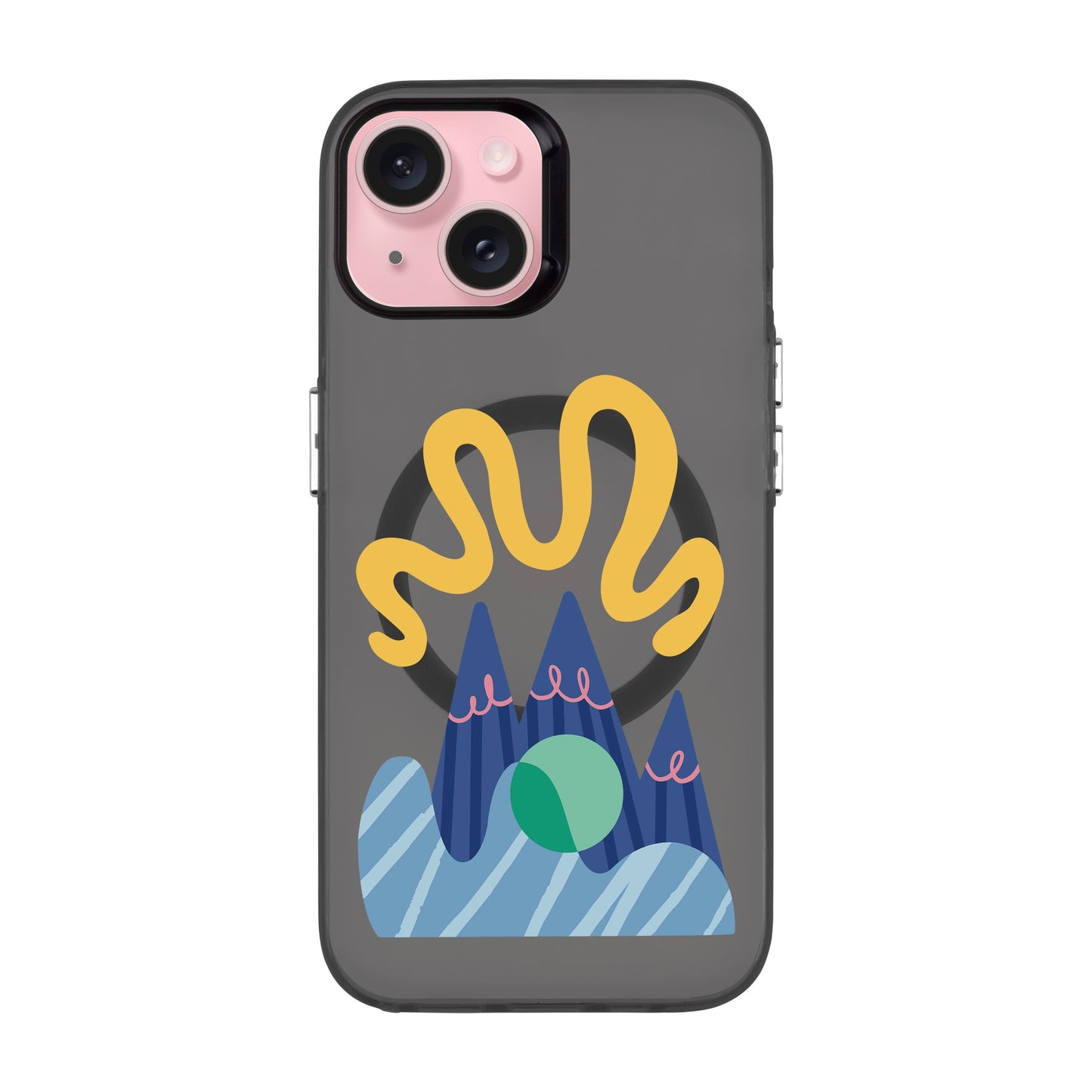 MOUNTAIN-iPhone 15 Hold Kılıf MagSafe Özellikli