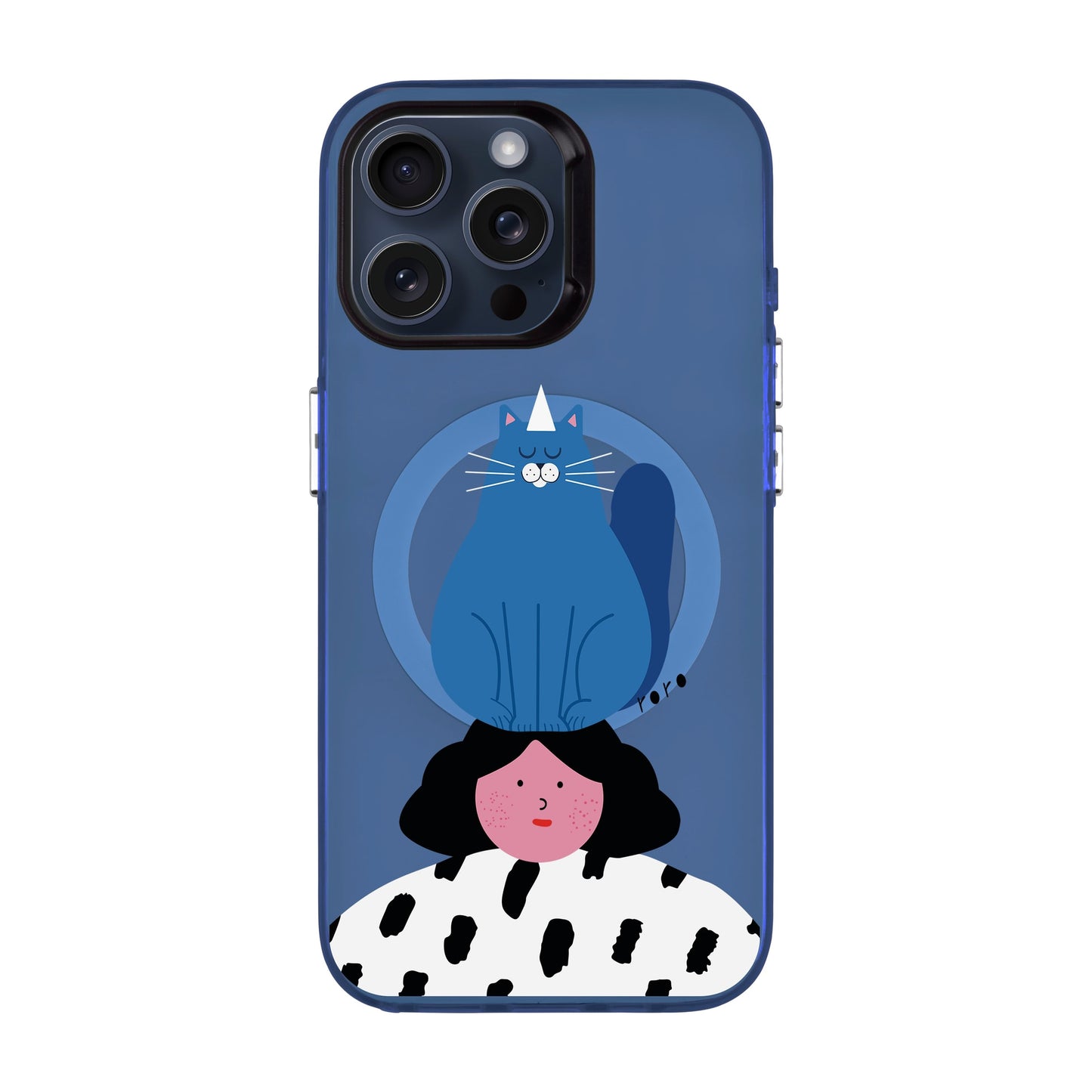 NAUGHTY CAT-iPhone 15 Pro Max Hold Kılıf MagSafe Özellikli