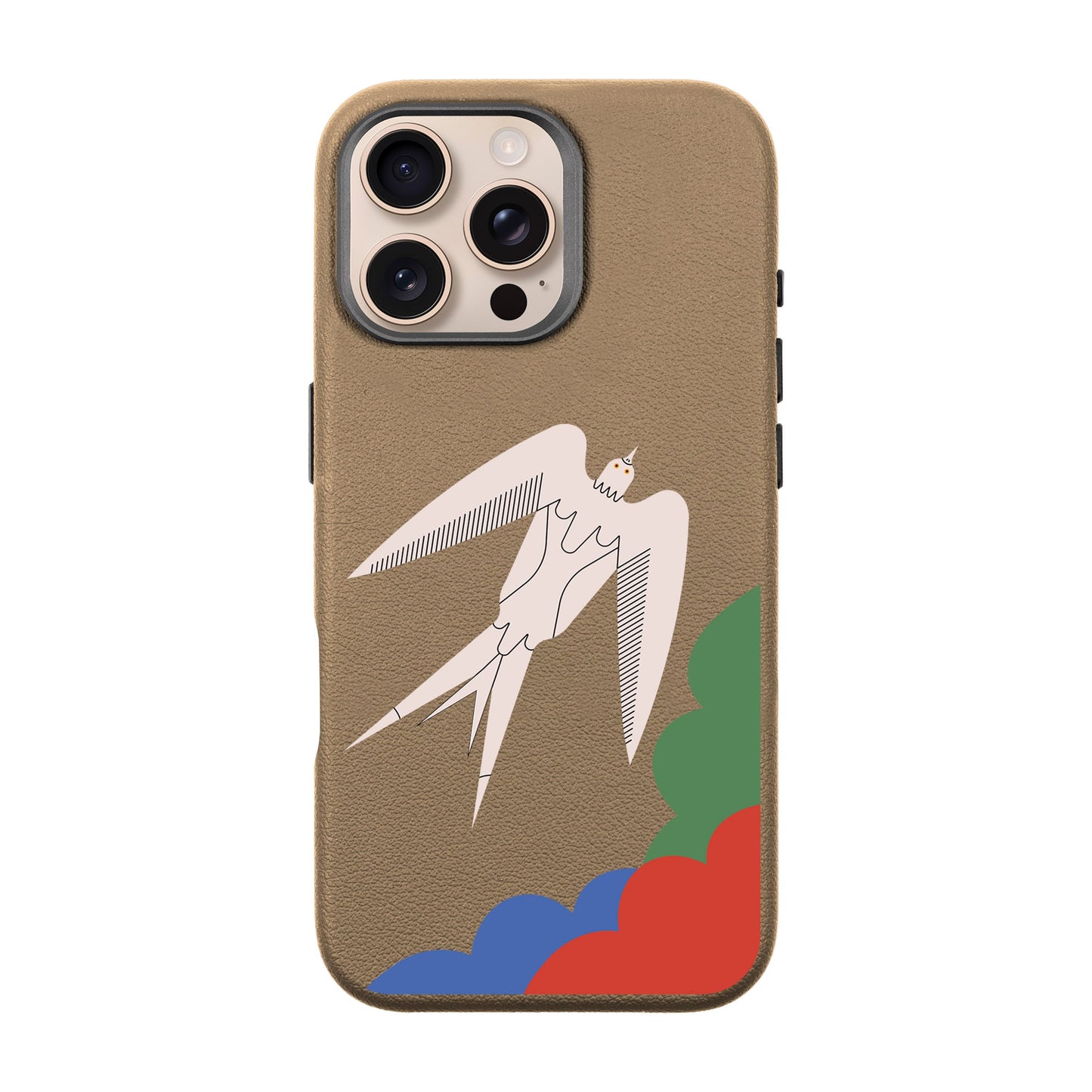 L’OISEAU LIBRE-iPhone 16 Pro Max Leather Premium Kılıf MagSafe Özellikli