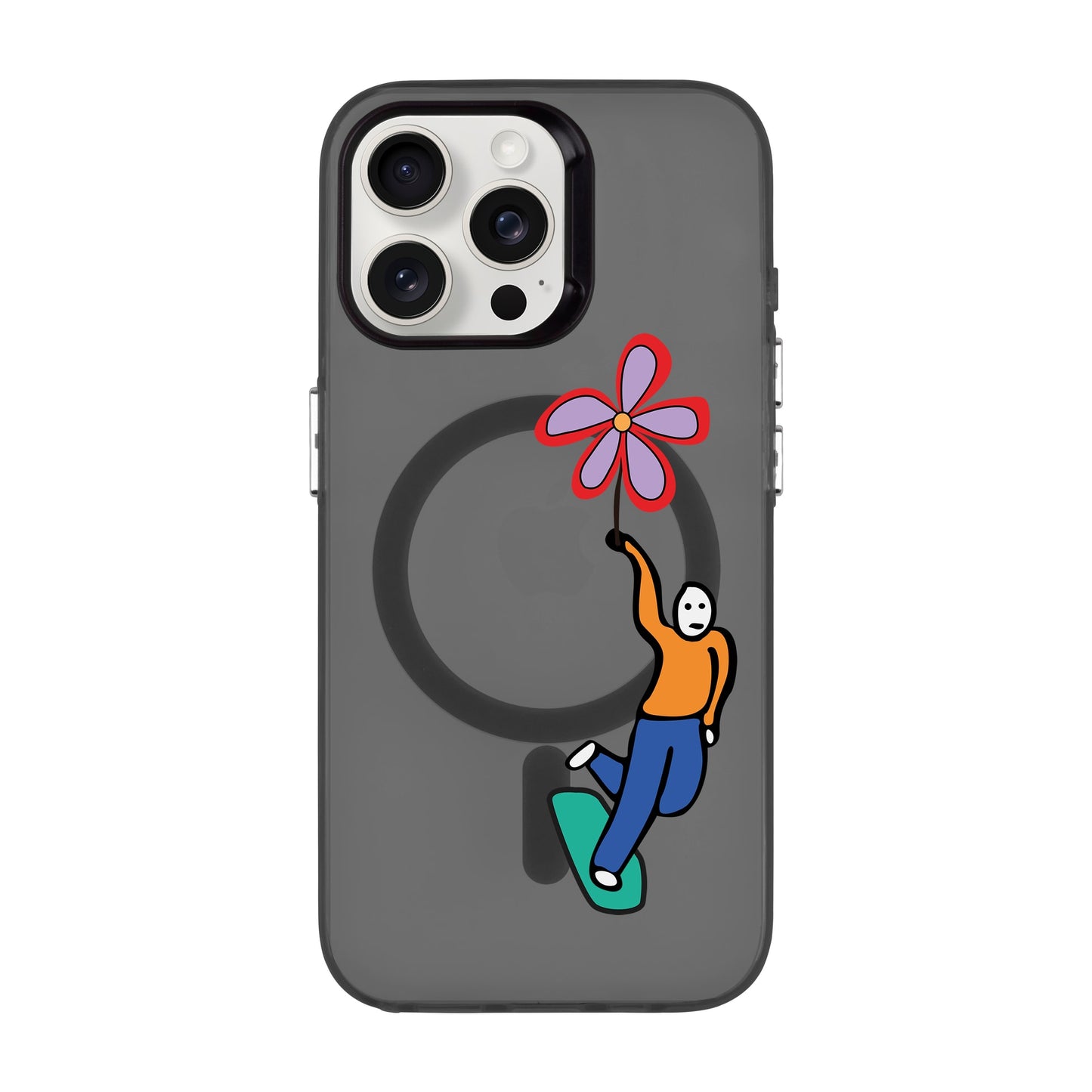SKATEBOARDER-iPhone 15 Pro Max Hold Kılıf MagSafe Özellikli