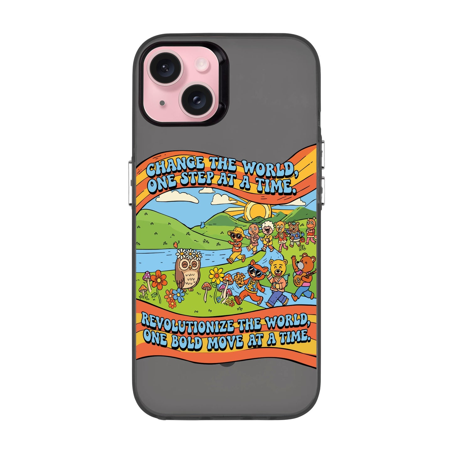 CHANGE THE WORLD-iPhone 15 Plus Hold Kılıf MagSafe Özellikli