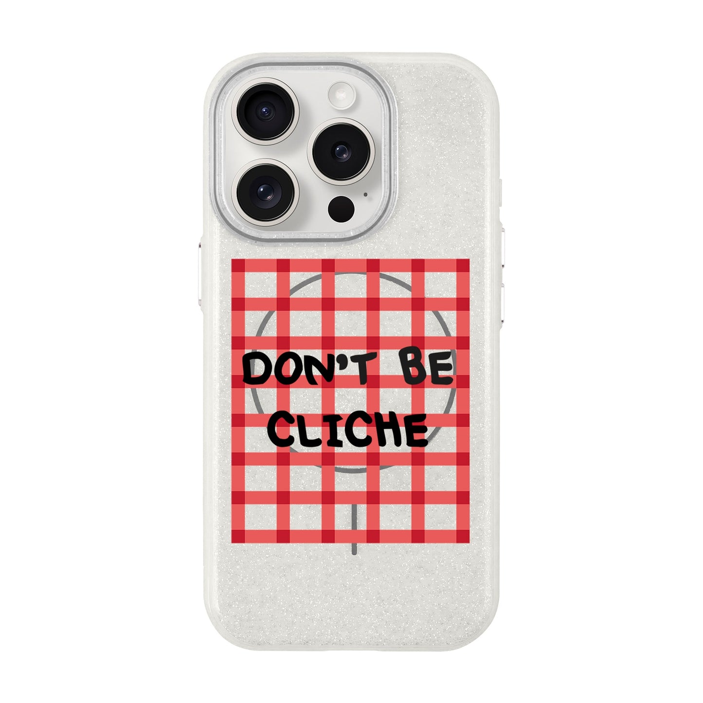 DON'T BE CLICHE-iPhone 15 Pro Radiant Kılıf MagSafe Özellikli