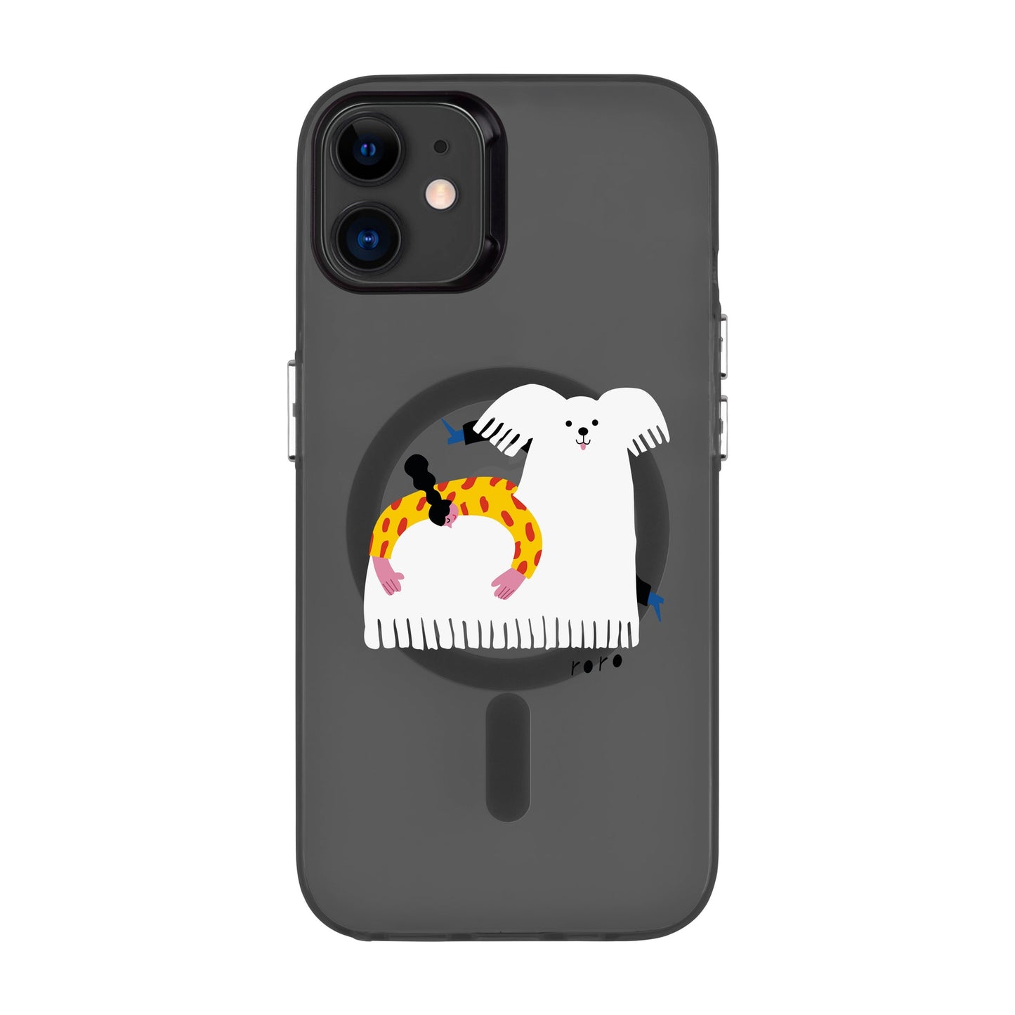 FANCY DOG-iPhone 11 Hold Kılıf MagSafe Özellikli