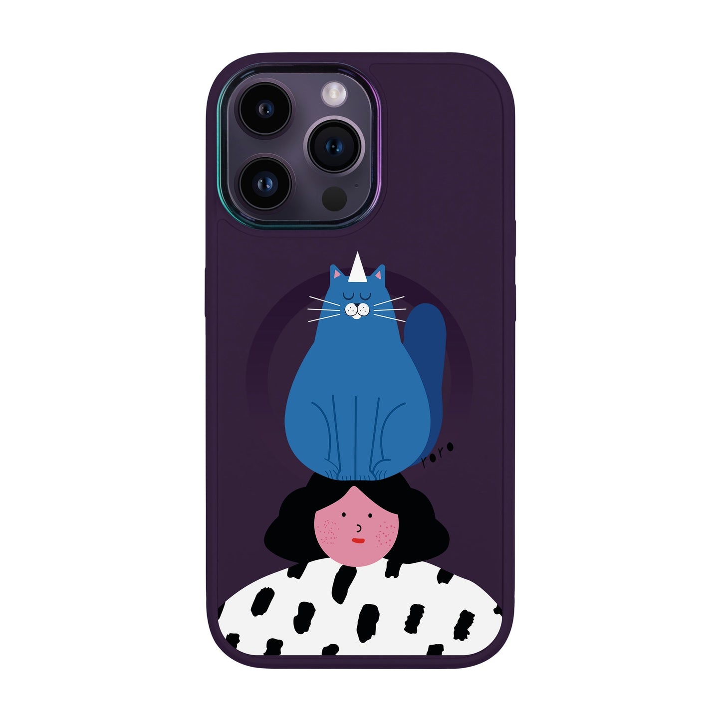 NAUGHTY CAT-iPhone 14 Pro Max Vigor Kılıf MagSafe Özellikli